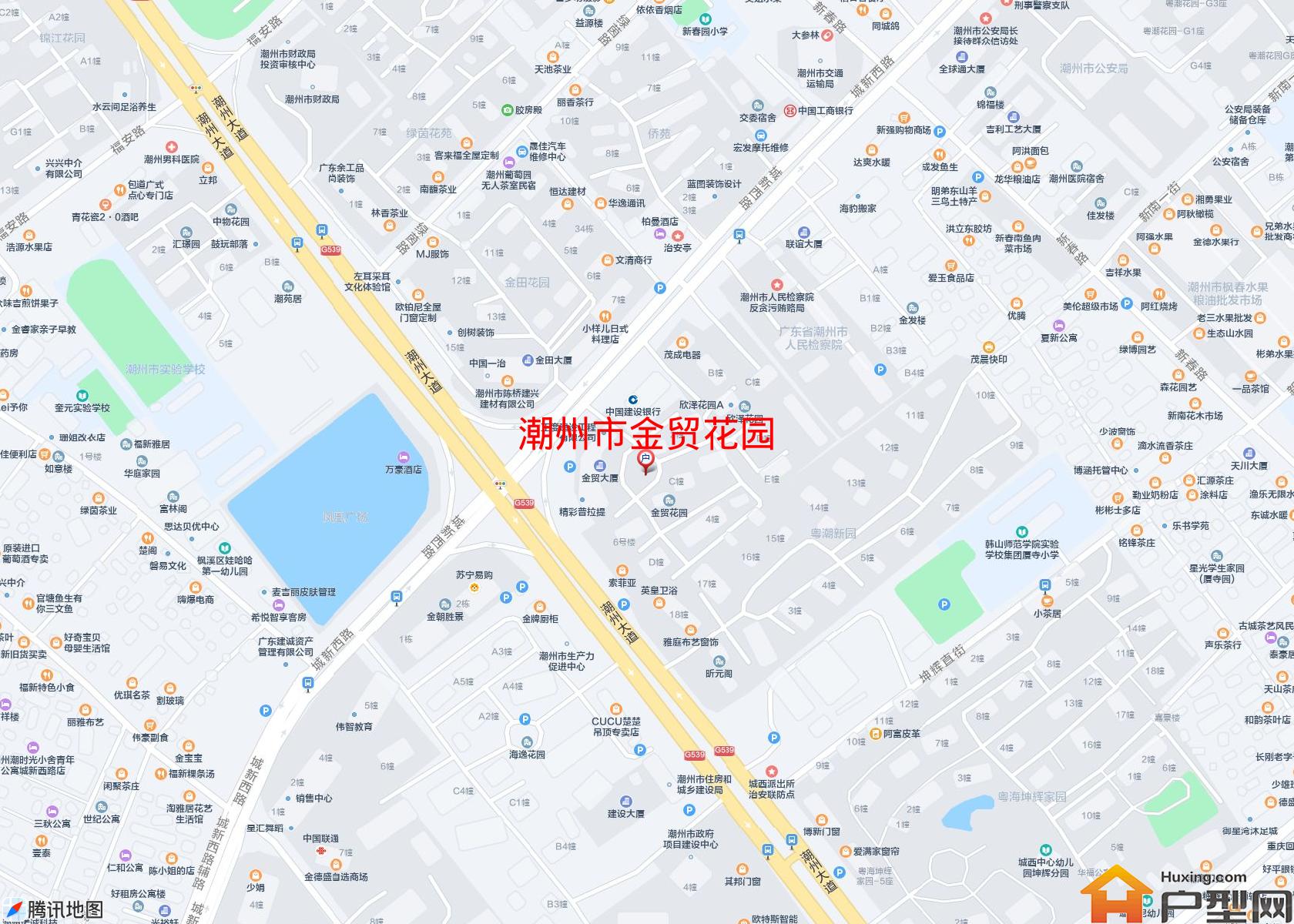金贸花园小区 - 户型网