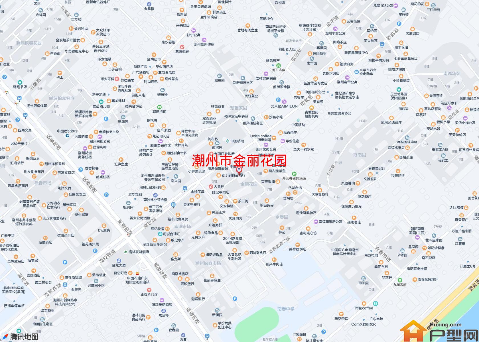金丽花园小区 - 户型网