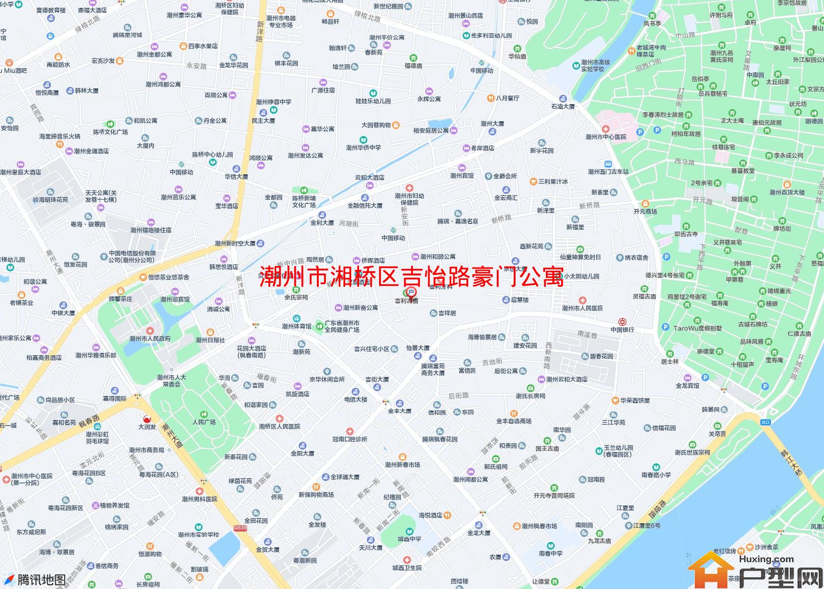 湘桥区吉怡路豪门公寓小区 - 户型网