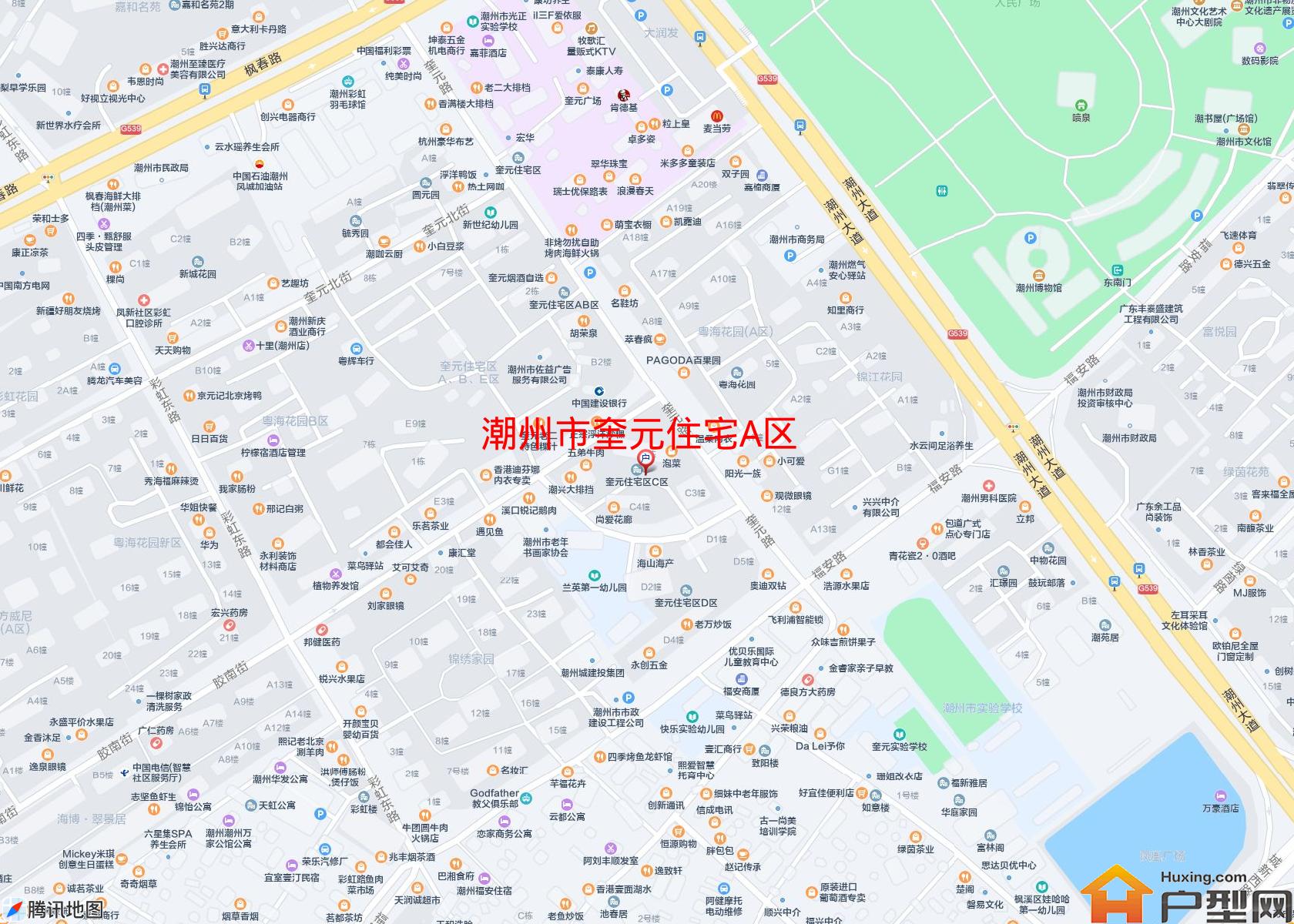 奎元住宅A区小区 - 户型网