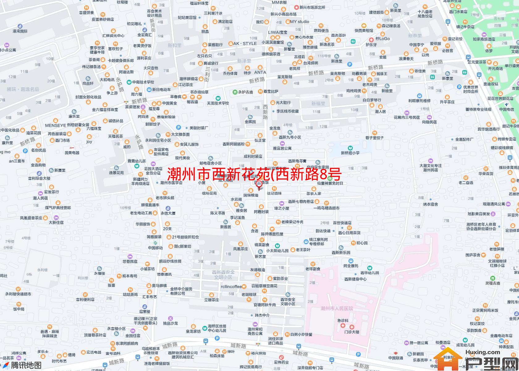 西新花苑(西新路8号)小区 - 户型网