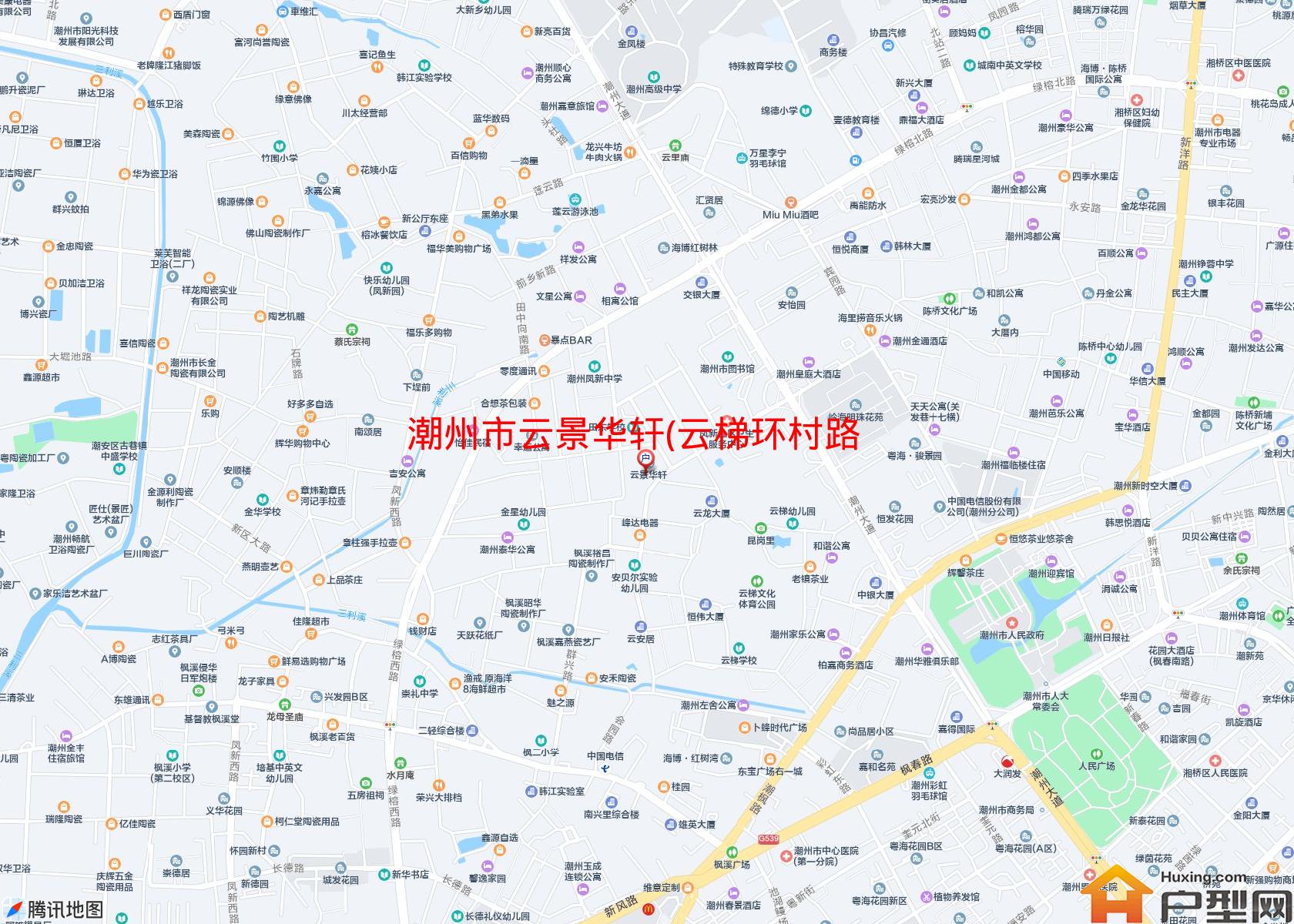 云景华轩(云梯环村路)小区 - 户型网