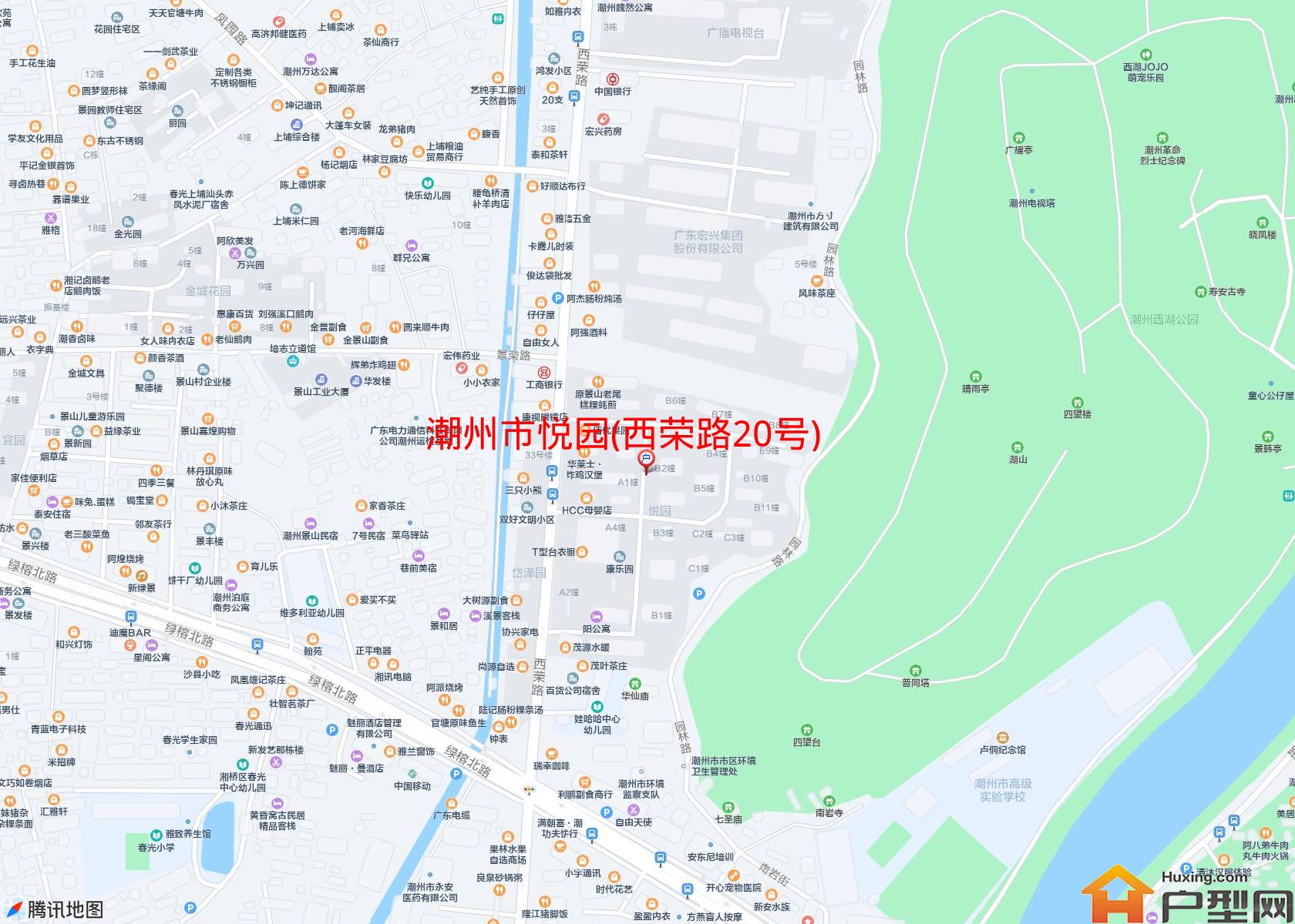 悦园(西荣路20号)小区 - 户型网