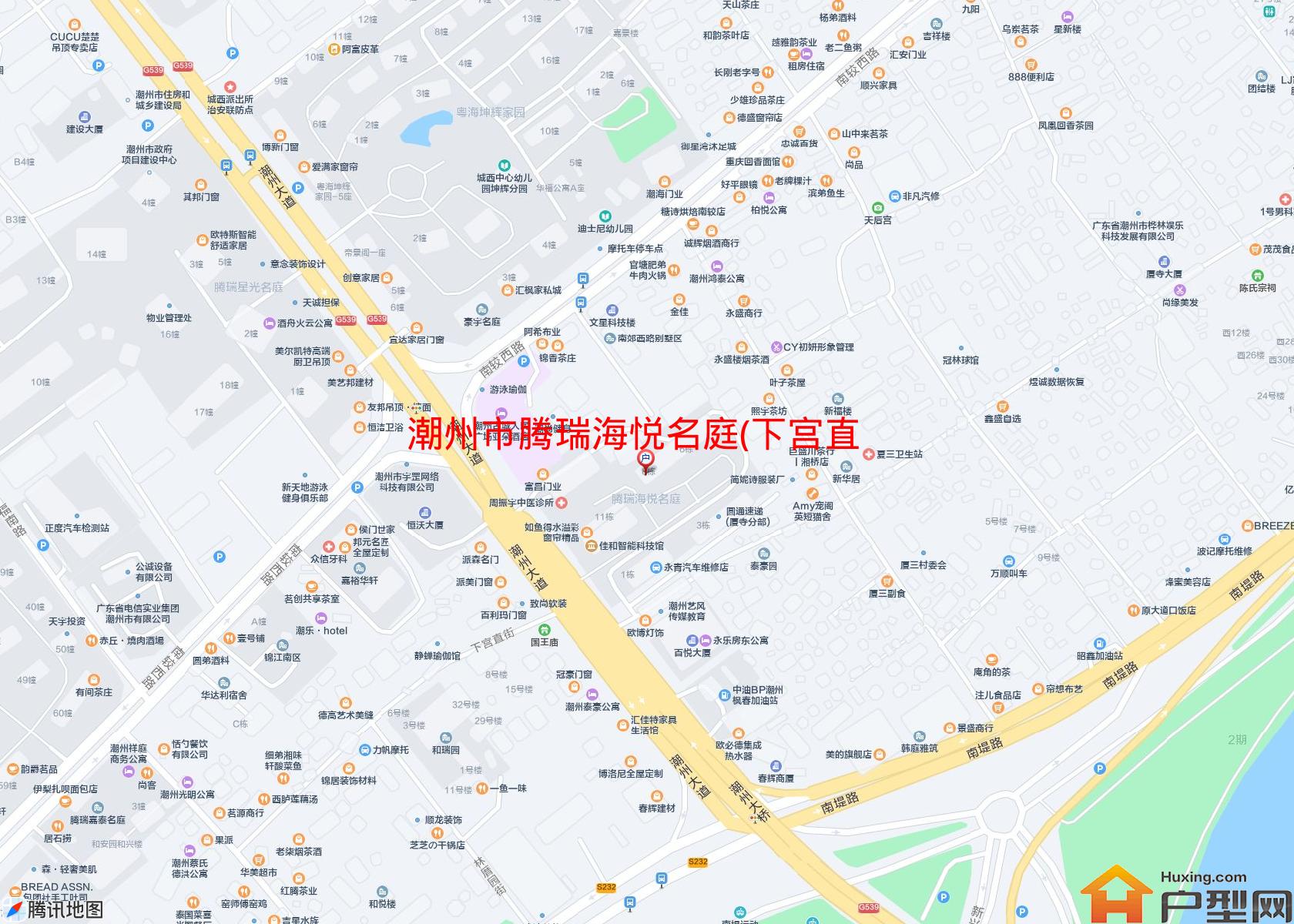 腾瑞海悦名庭(下宫直街)小区 - 户型网