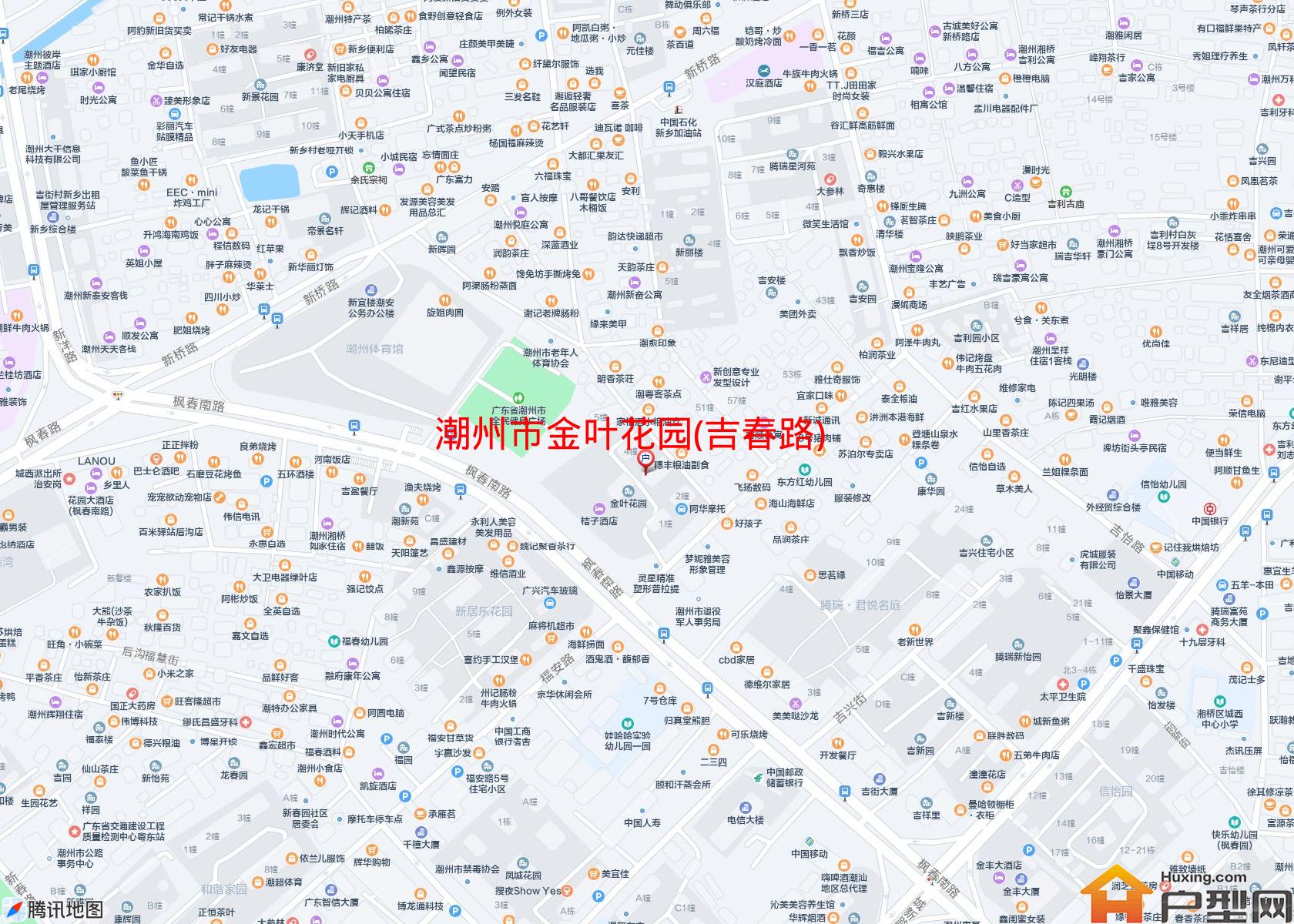 金叶花园(吉春路)小区 - 户型网