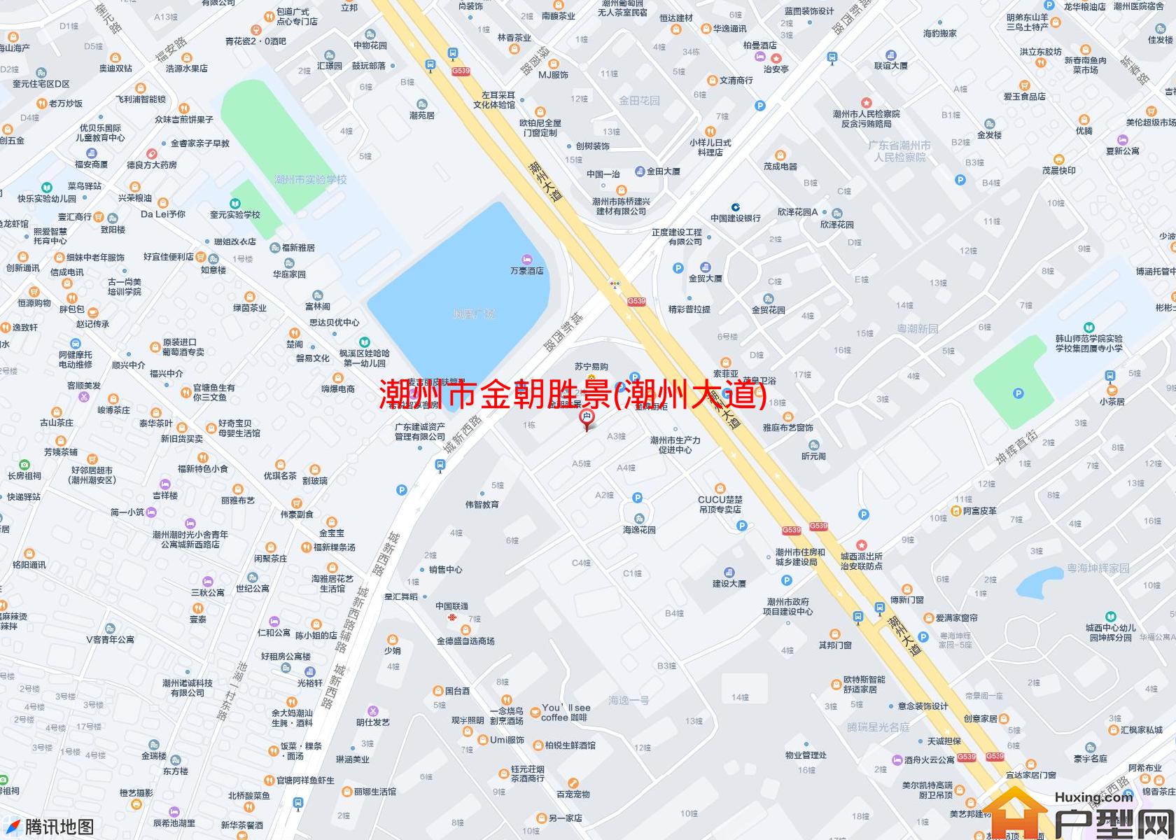 金朝胜景(潮州大道)小区 - 户型网