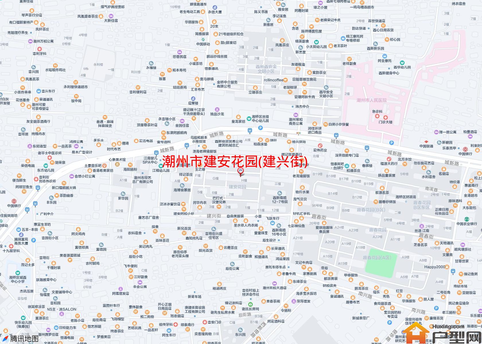 建安花园(建兴街)小区 - 户型网