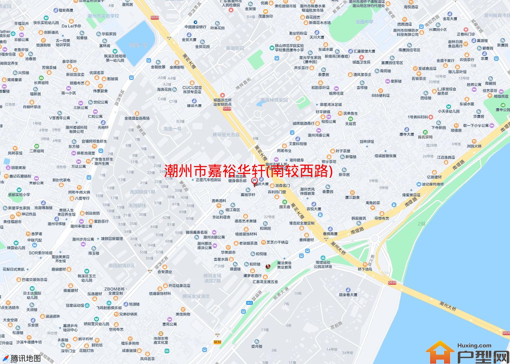 嘉裕华轩(南较西路)小区 - 户型网
