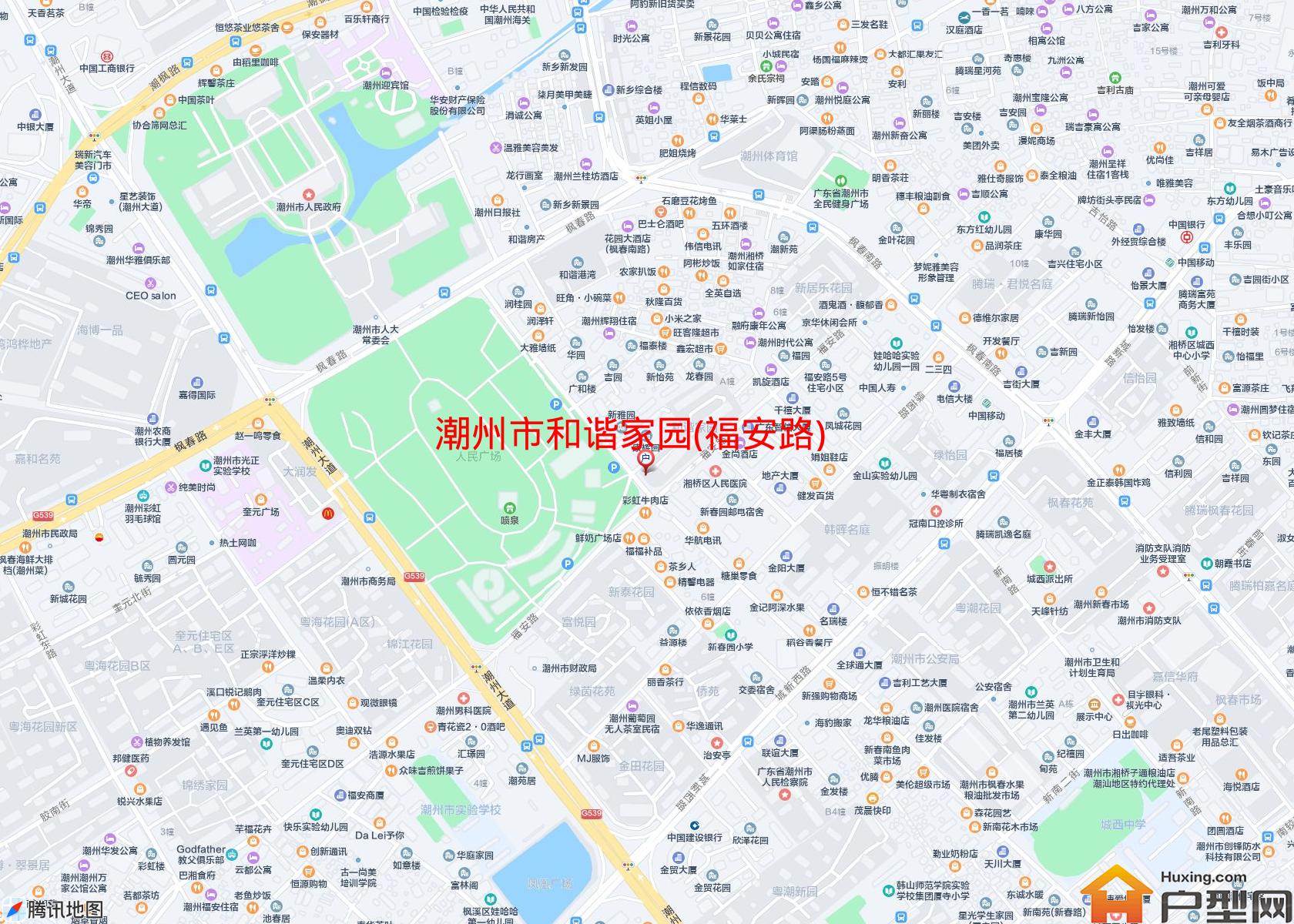 和谐家园(福安路)小区 - 户型网