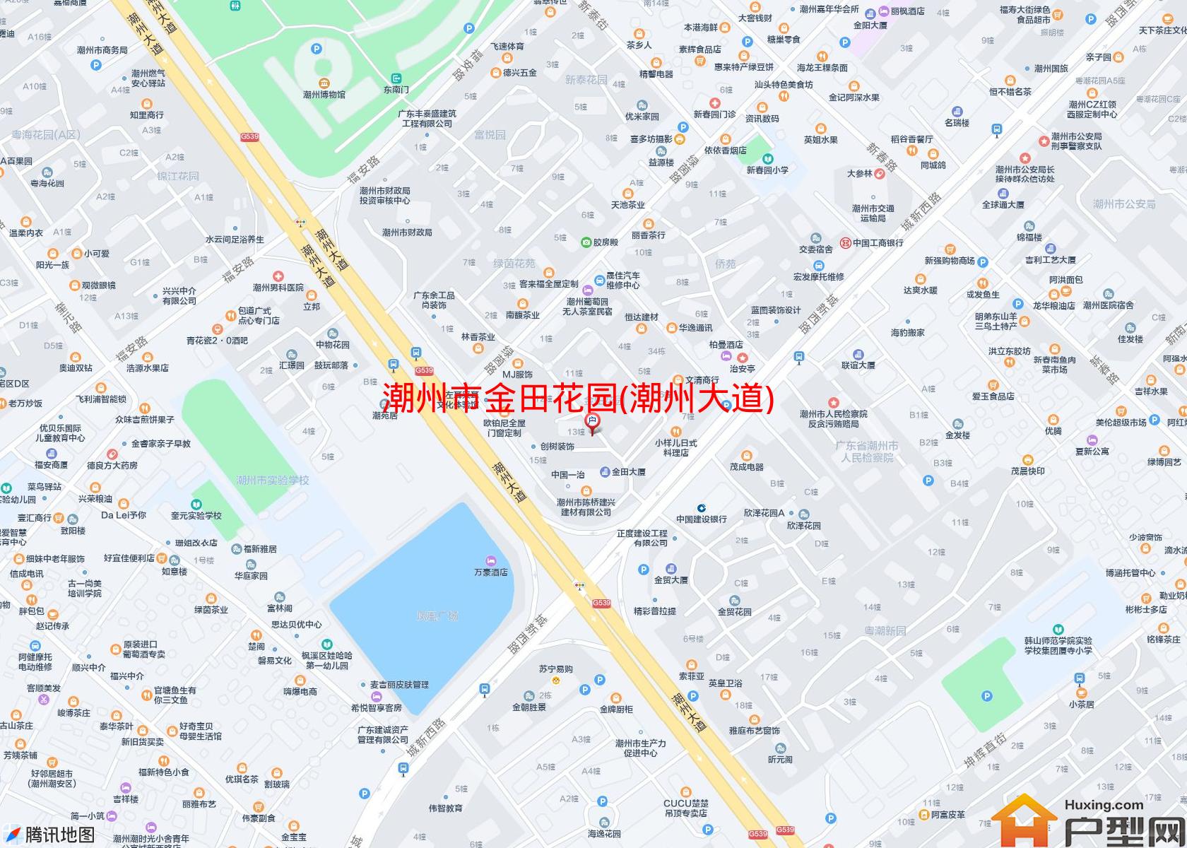 金田花园(潮州大道)小区 - 户型网