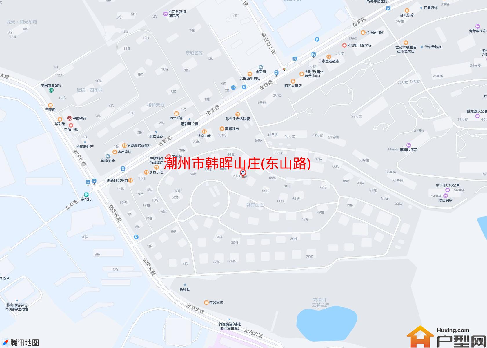 韩晖山庄(东山路)小区 - 户型网