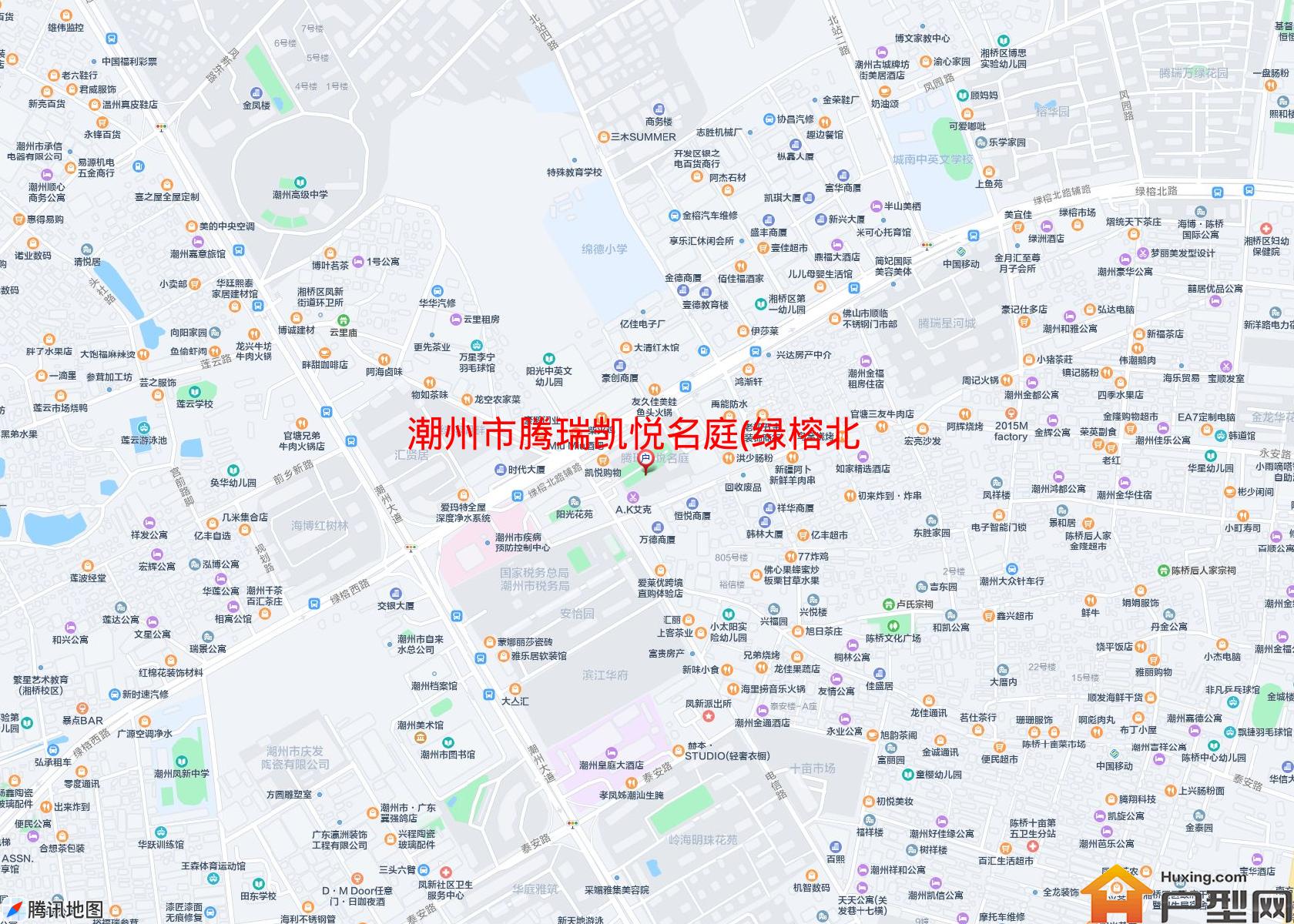 腾瑞凯悦名庭(绿榕北路907号)小区 - 户型网