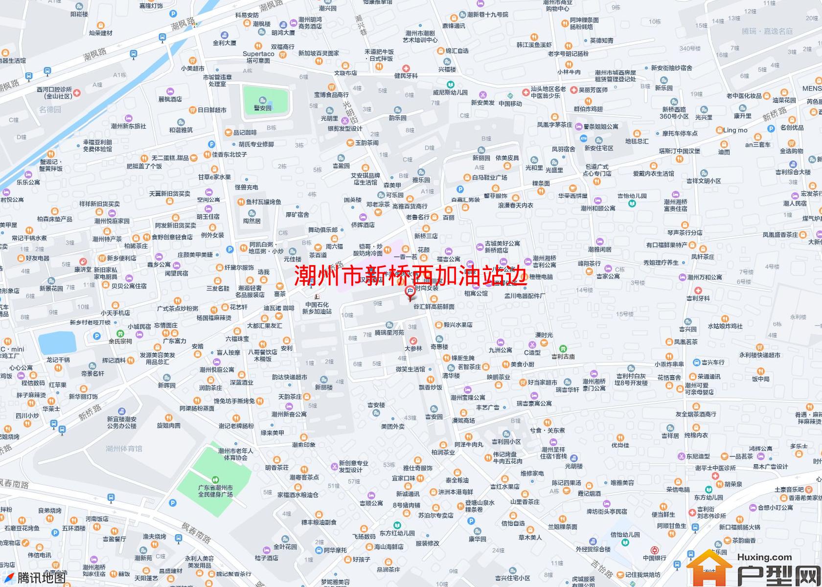 新桥西加油站边小区 - 户型网