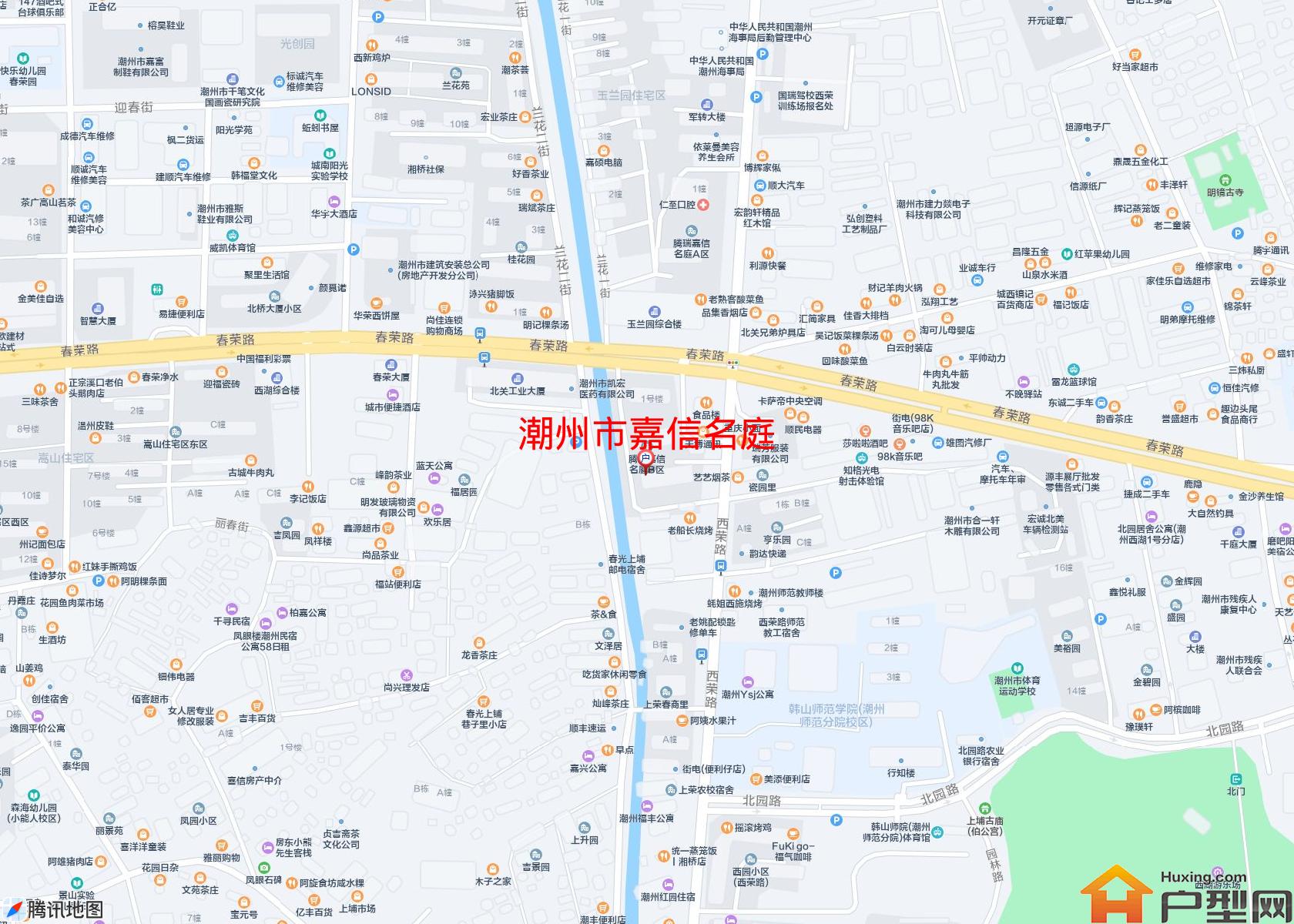 嘉信名庭小区 - 户型网