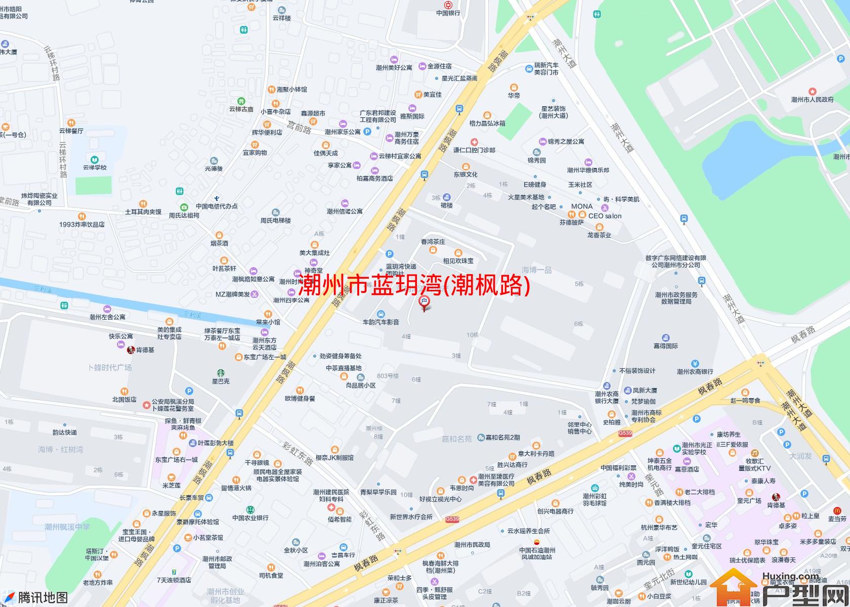蓝玥湾(潮枫路)小区 - 户型网