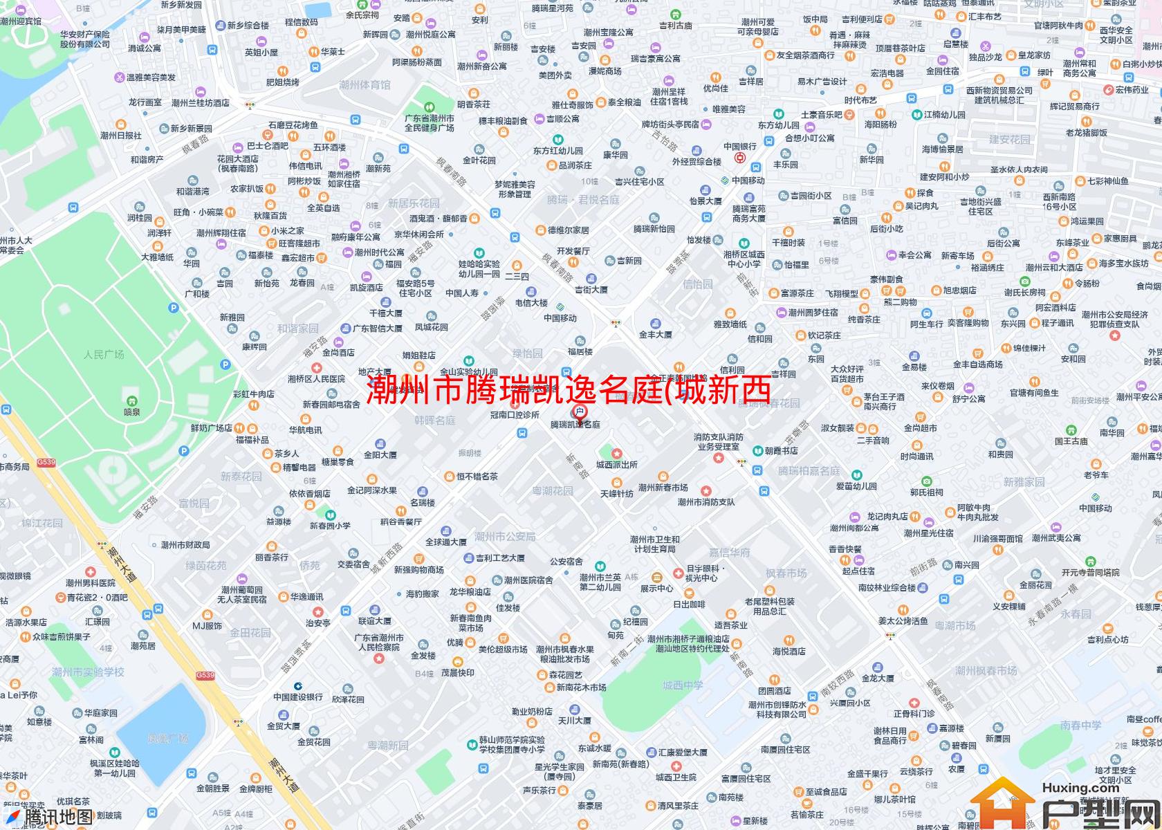 腾瑞凯逸名庭(城新西路)小区 - 户型网