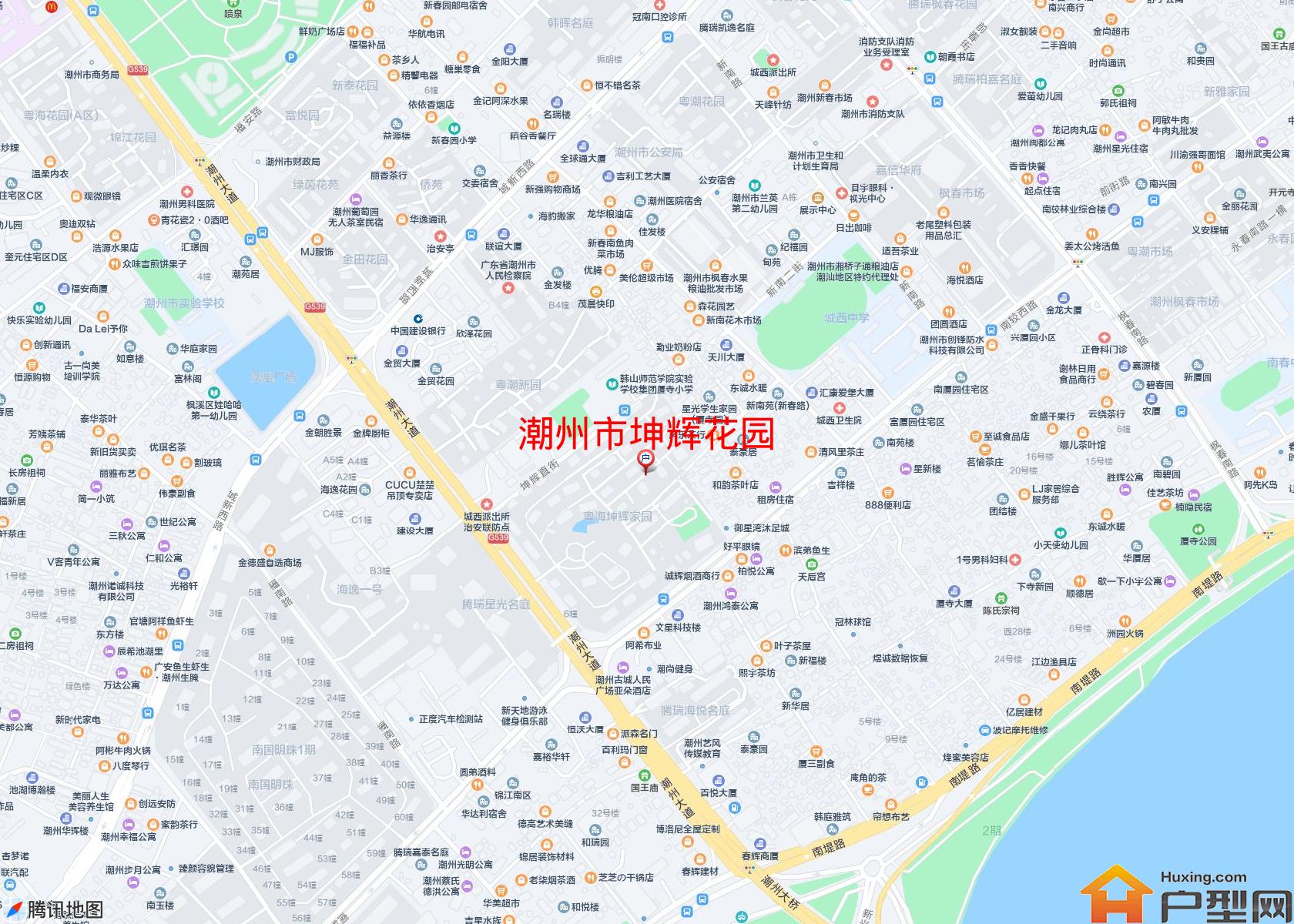 坤辉花园小区 - 户型网