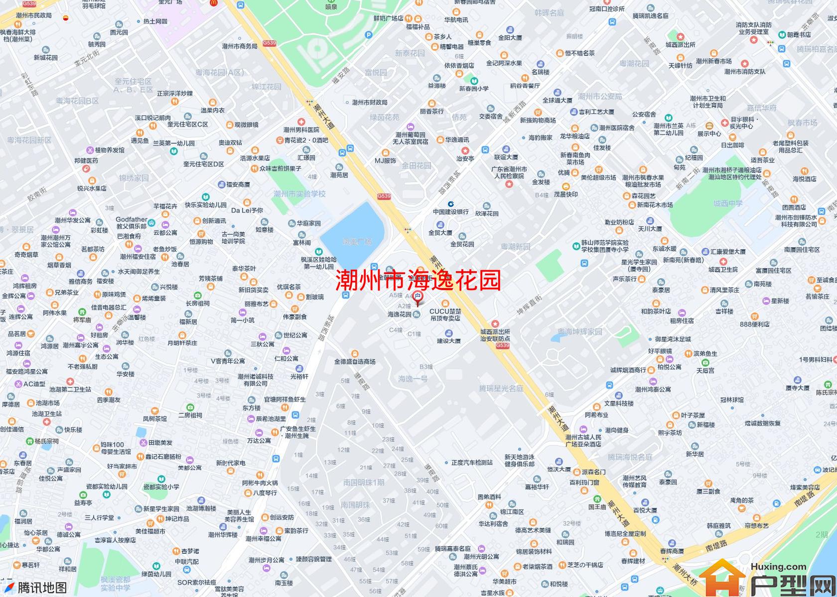 海逸花园小区 - 户型网
