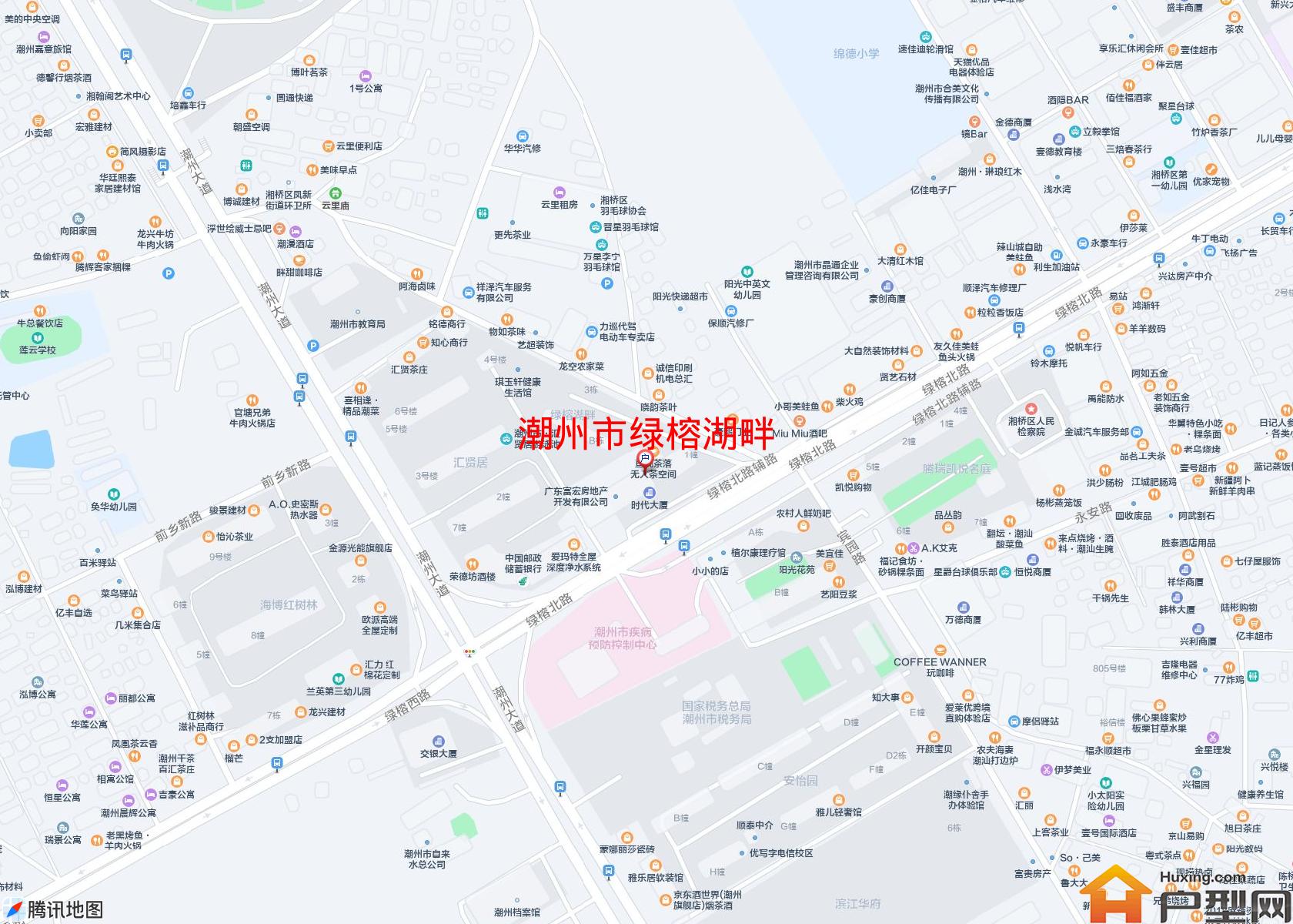 绿榕湖畔小区 - 户型网