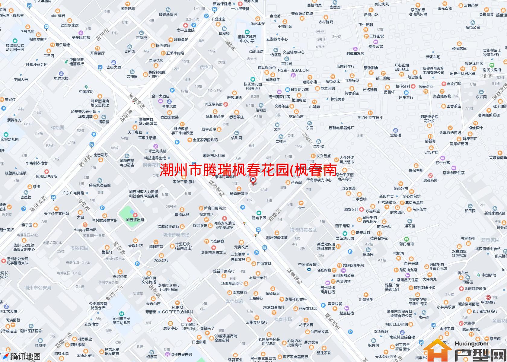 腾瑞枫春花园(枫春南路)小区 - 户型网