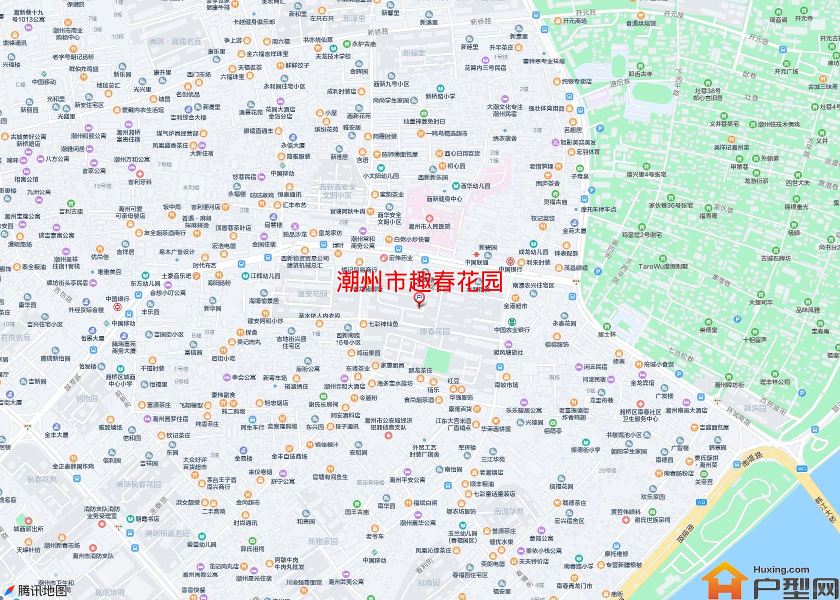 趣春花园小区 - 户型网
