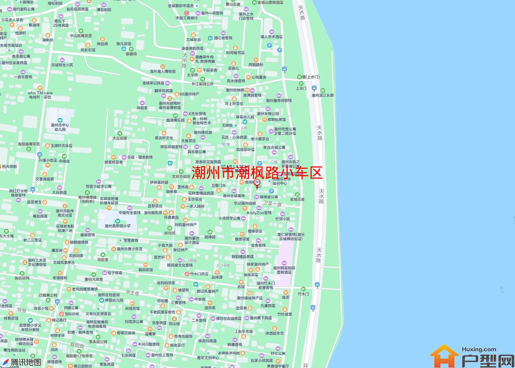 潮枫路小车区小区 - 户型网