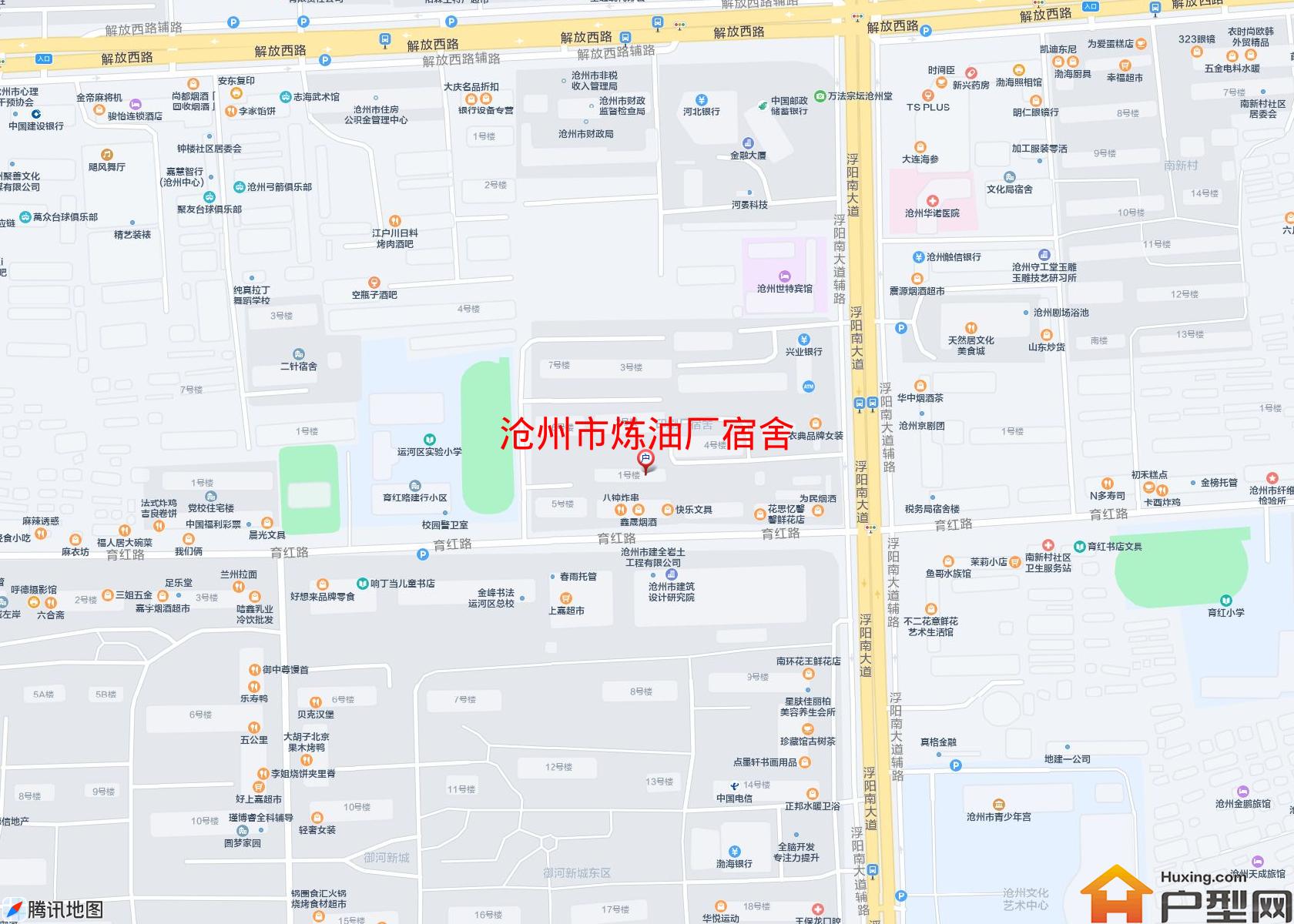 炼油厂宿舍小区 - 户型网