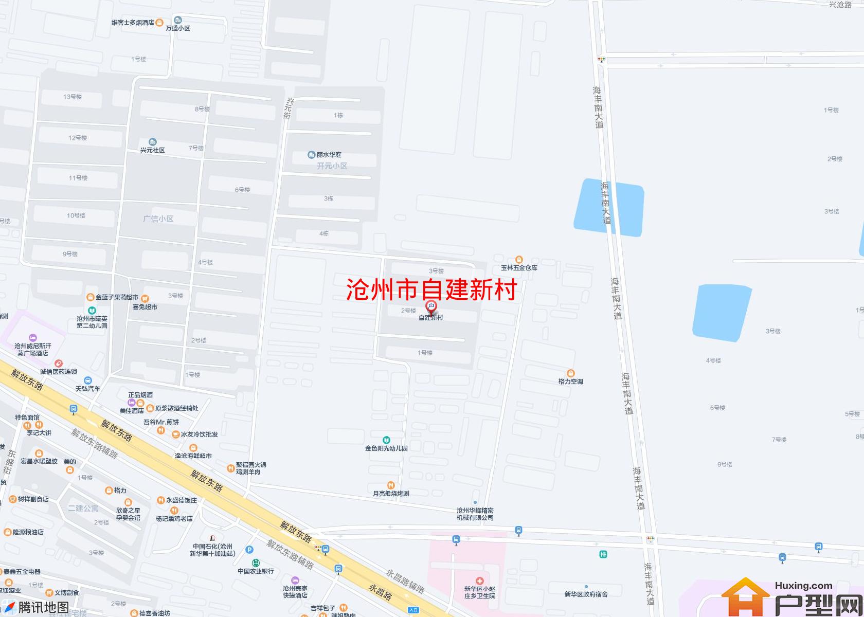 自建新村小区 - 户型网