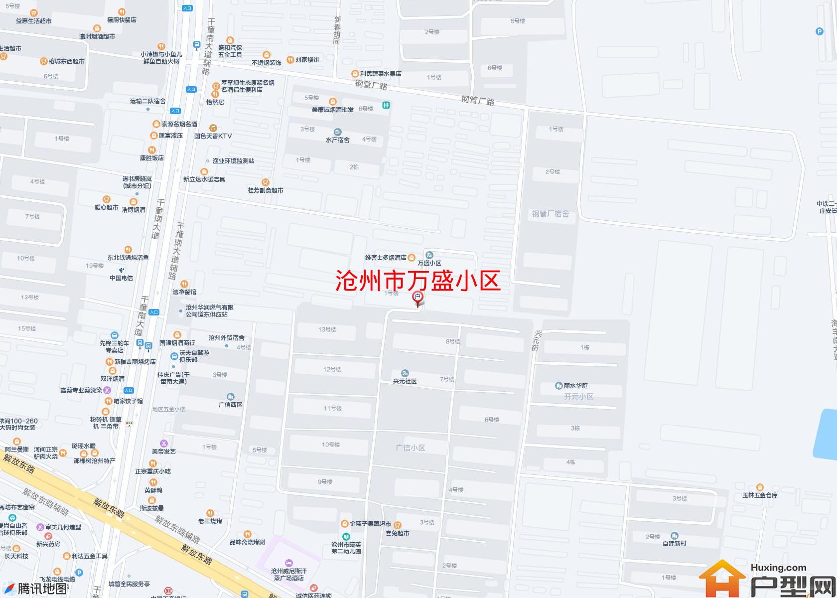 万盛小区小区 - 户型网