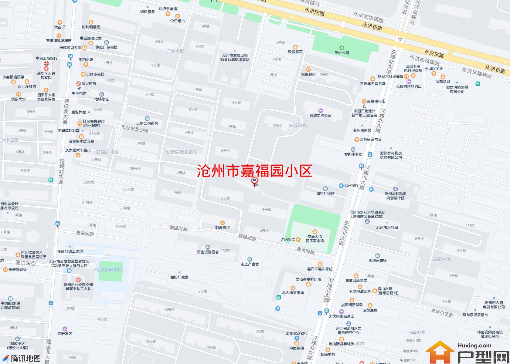 嘉福园小区小区 - 户型网
