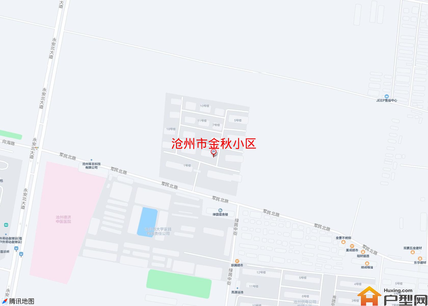 金秋小区小区 - 户型网