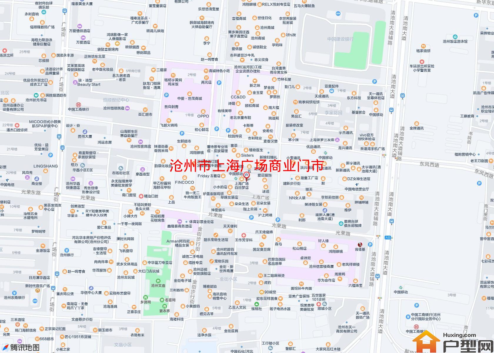 上海广场商业门市小区 - 户型网