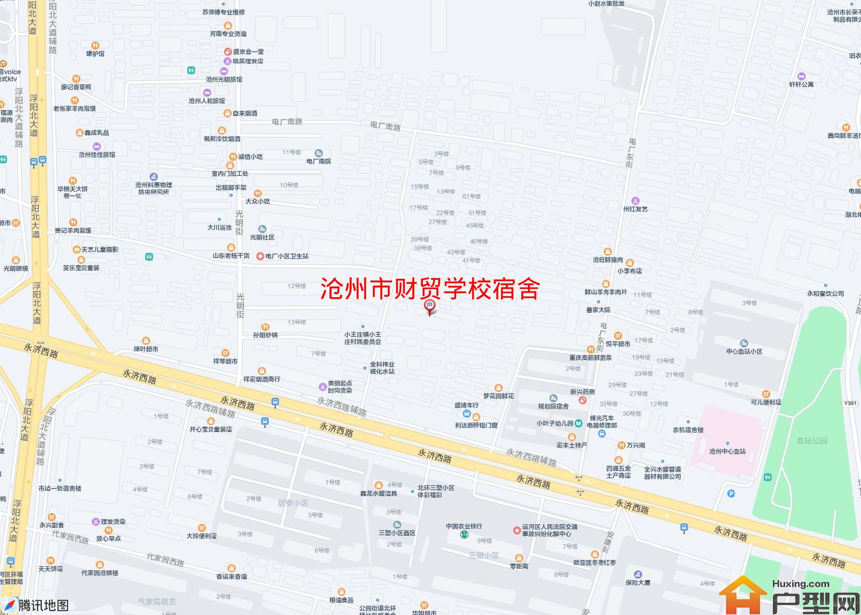 财贸学校宿舍小区 - 户型网