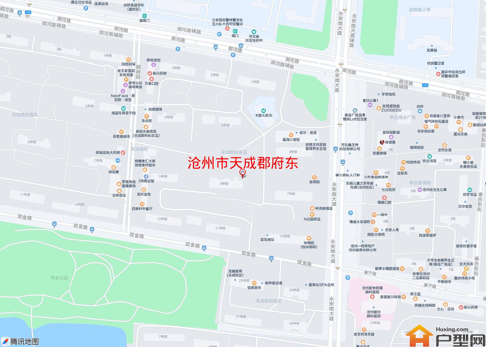 天成郡府东小区 - 户型网