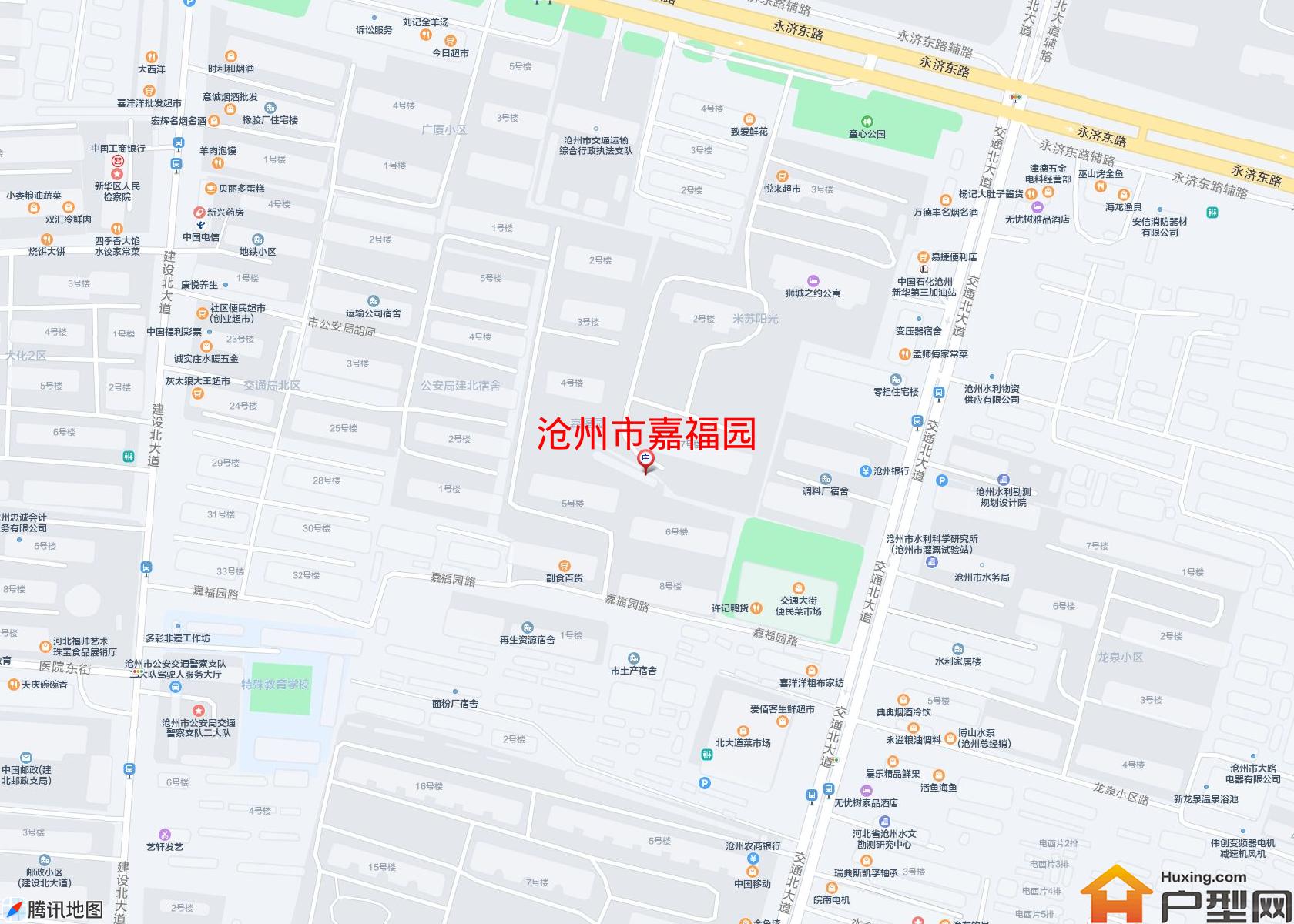 嘉福园小区 - 户型网
