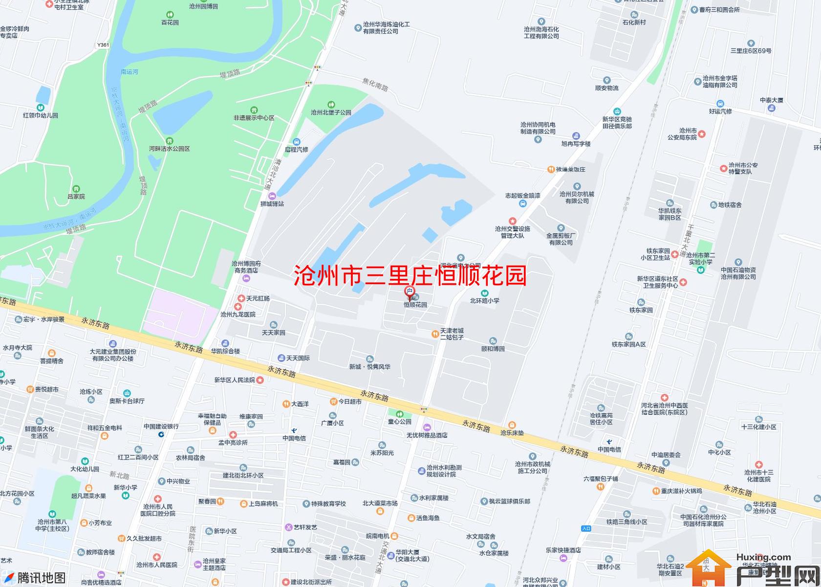 三里庄恒顺花园小区 - 户型网