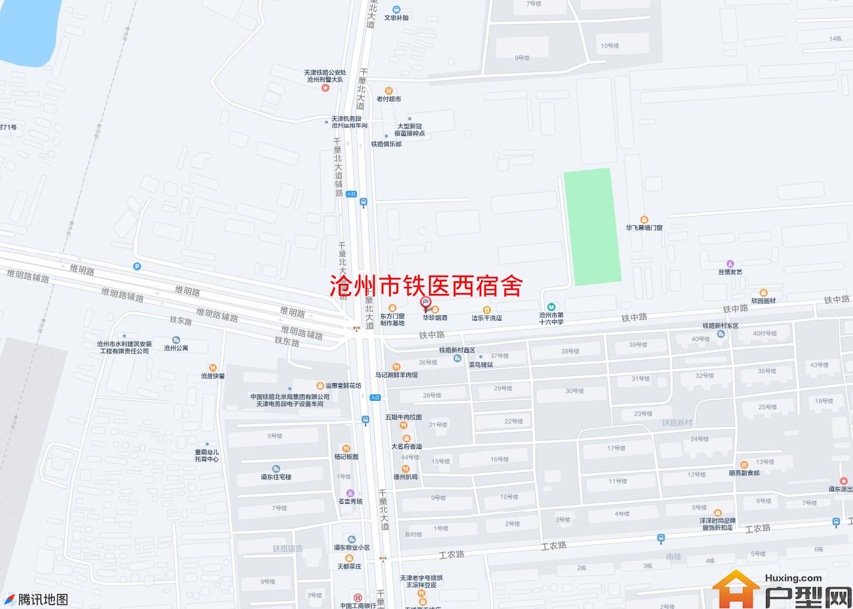 铁医西宿舍小区 - 户型网
