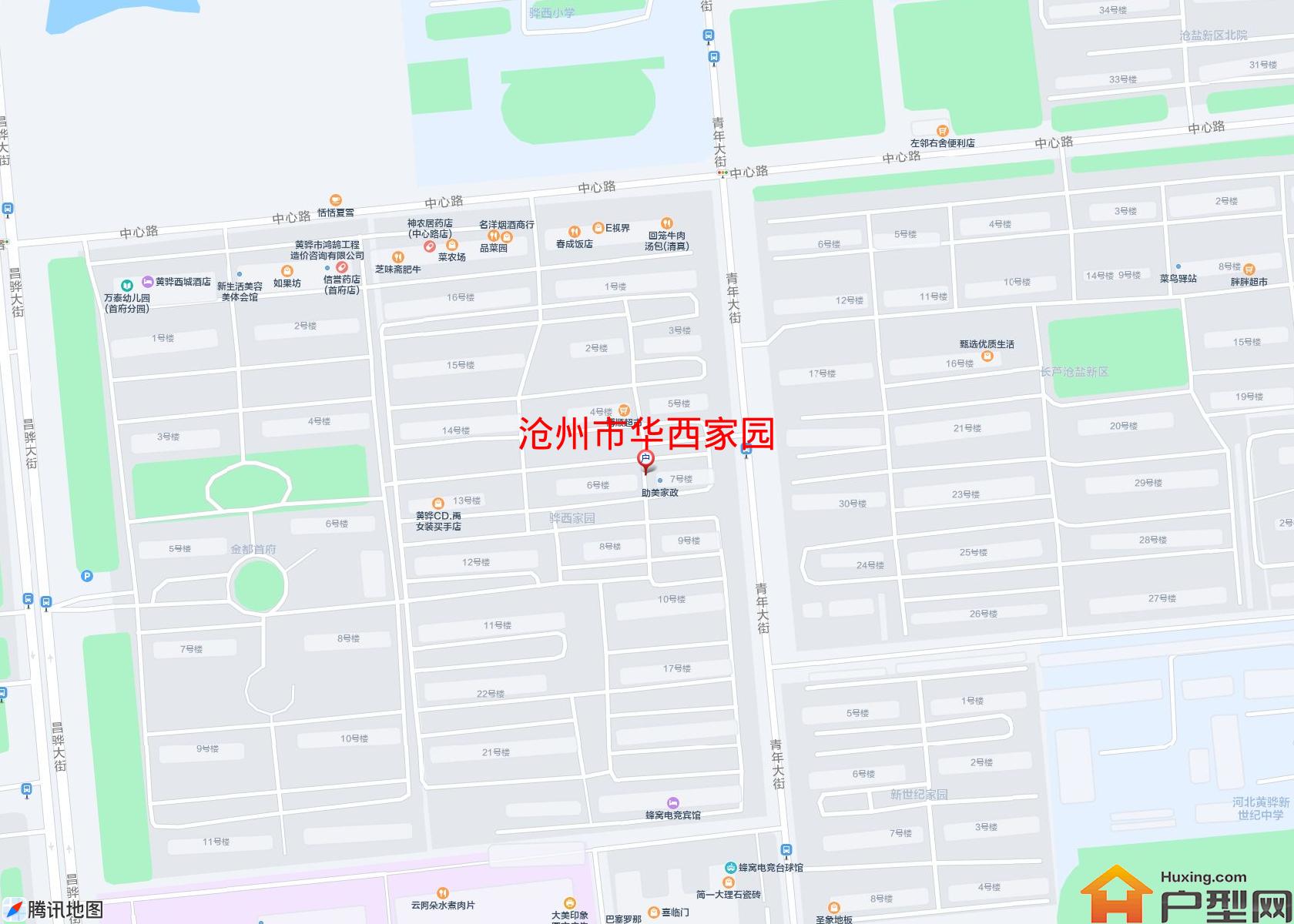 华西家园小区 - 户型网