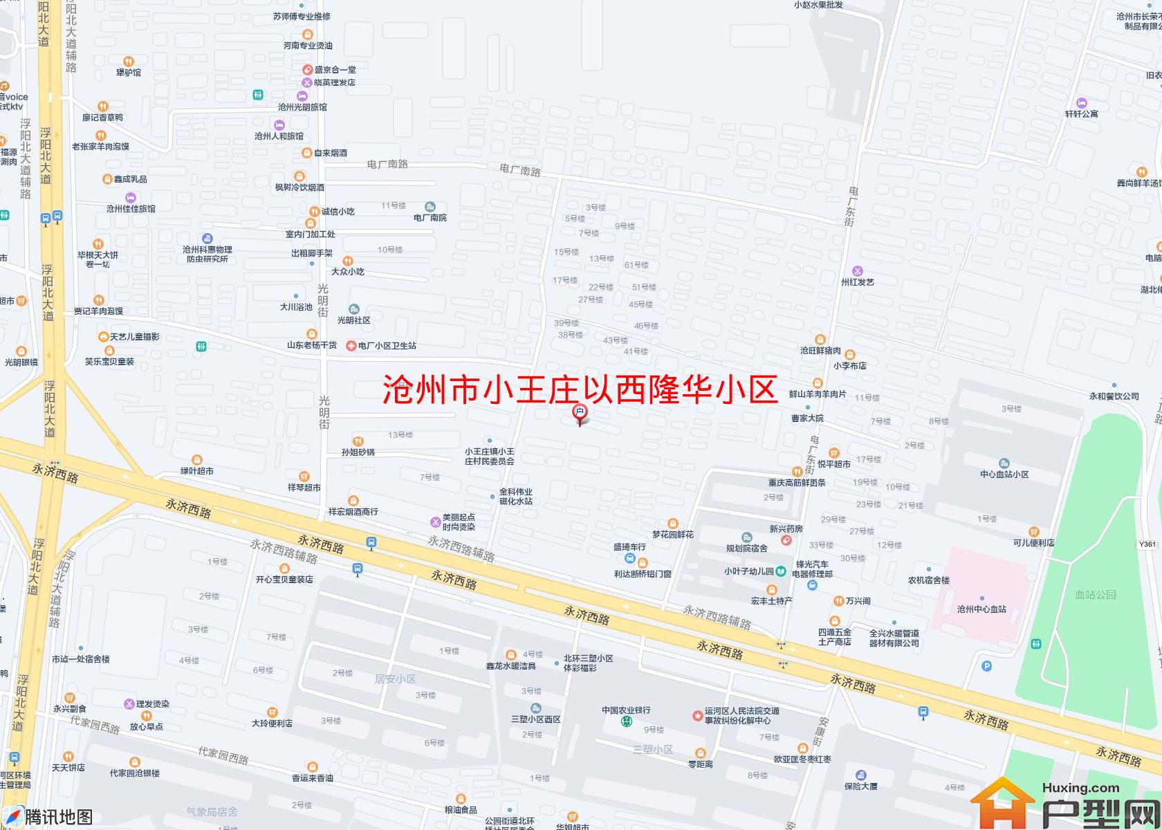 小王庄以西隆华小区小区 - 户型网