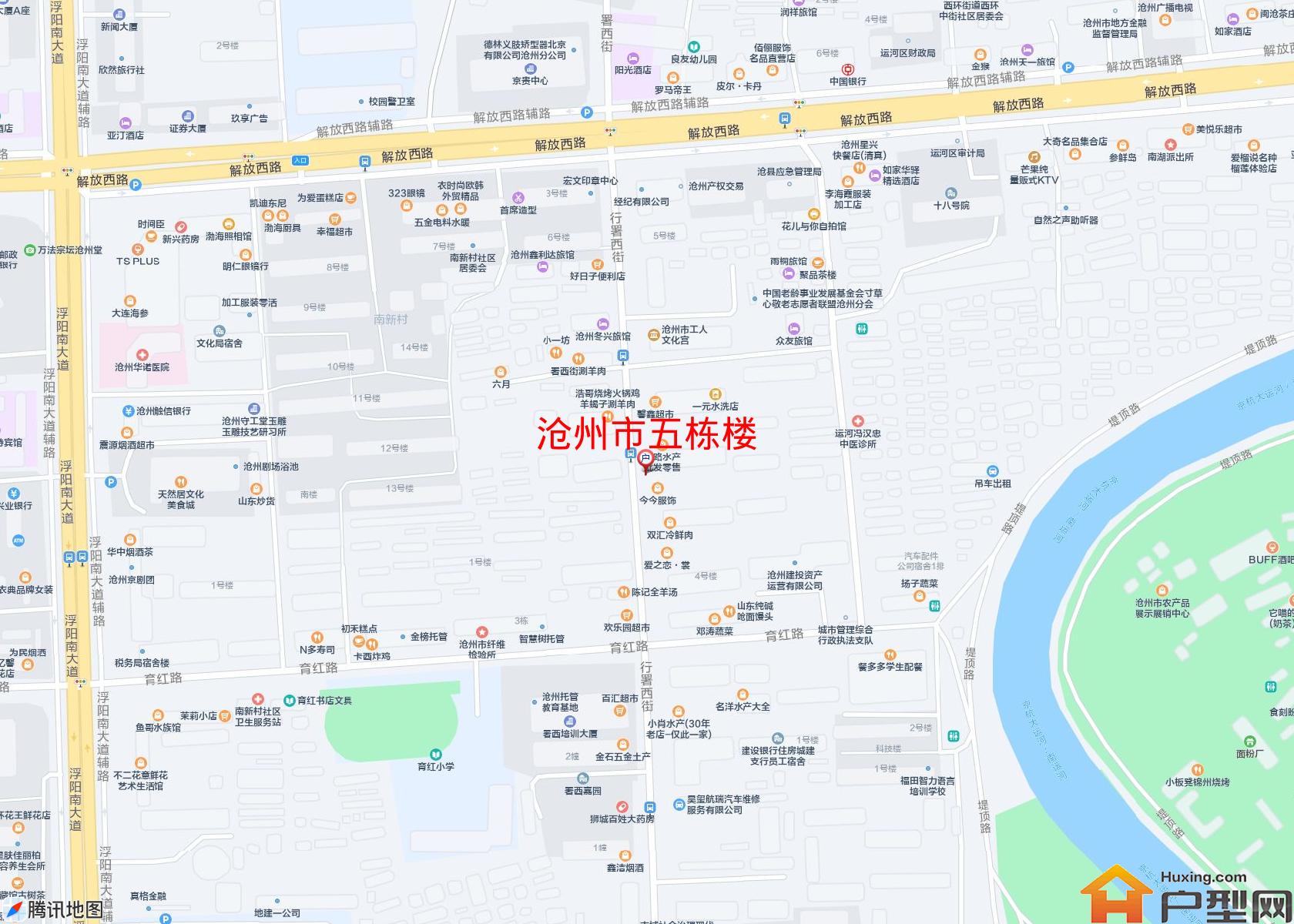 五栋楼小区 - 户型网
