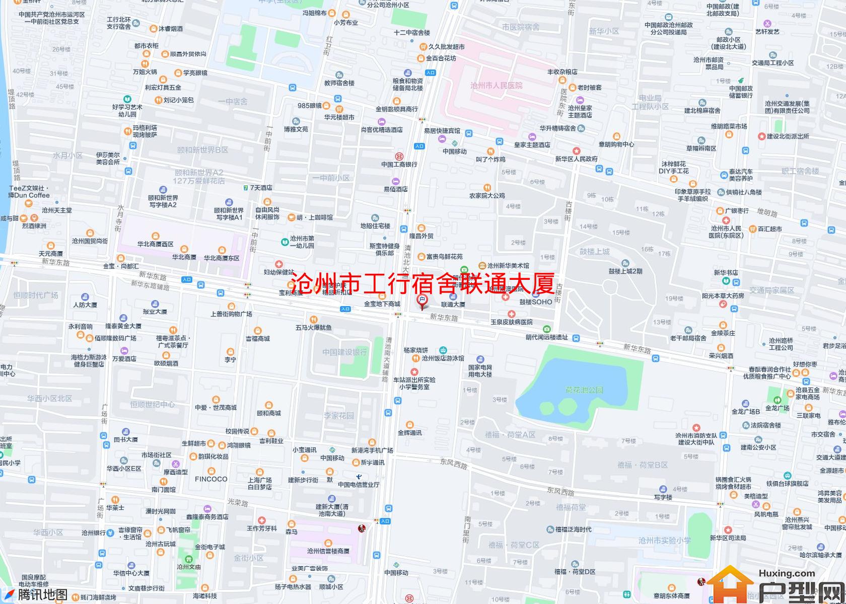 工行宿舍联通大厦小区 - 户型网