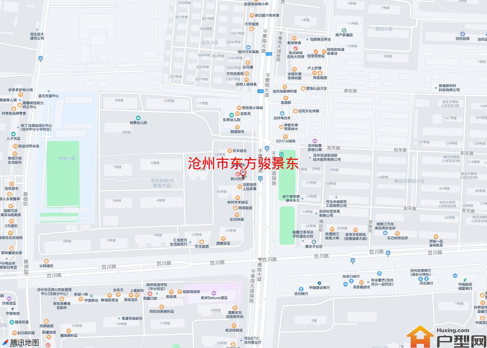 东方骏景东小区 - 户型网