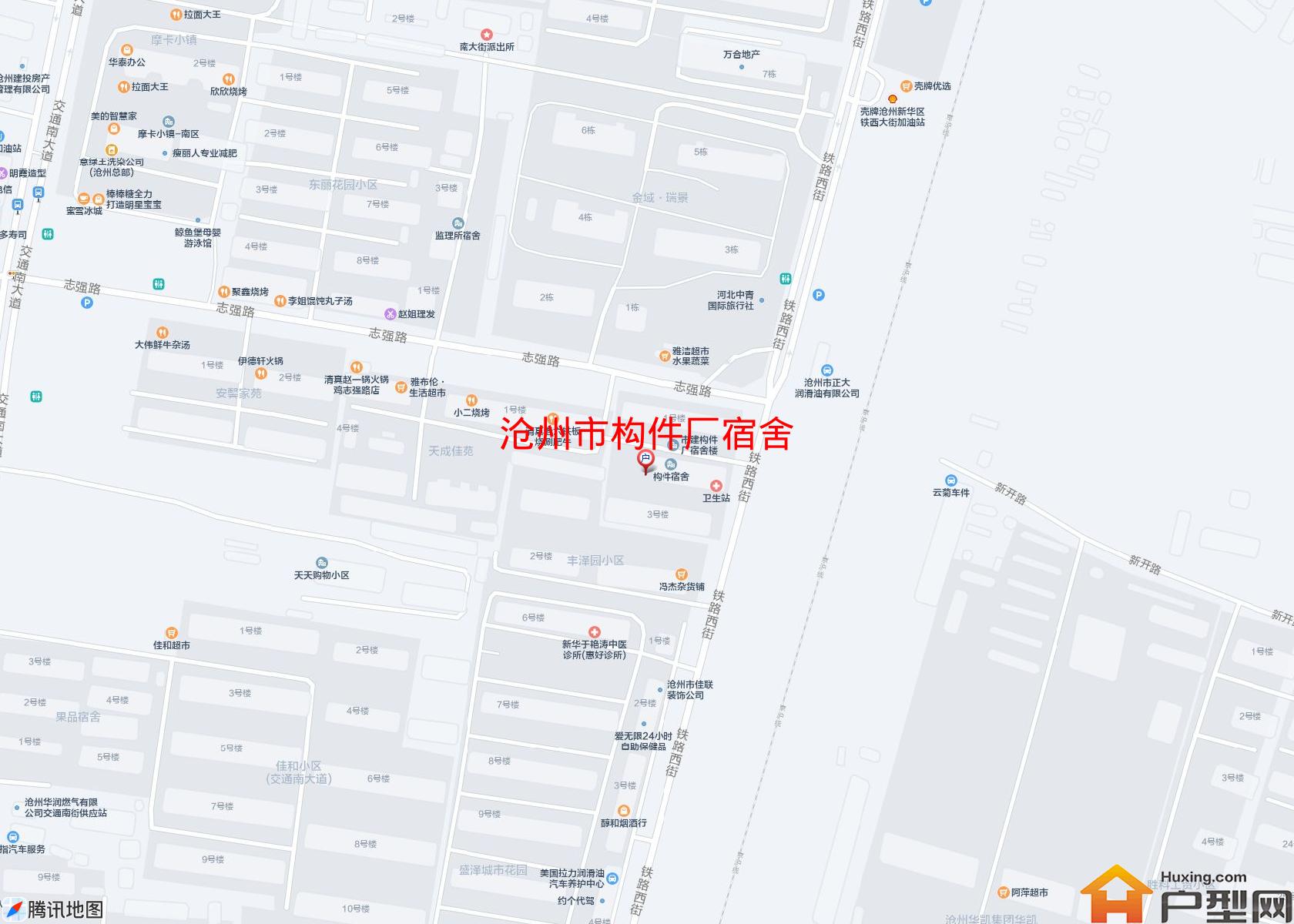 构件厂宿舍小区 - 户型网