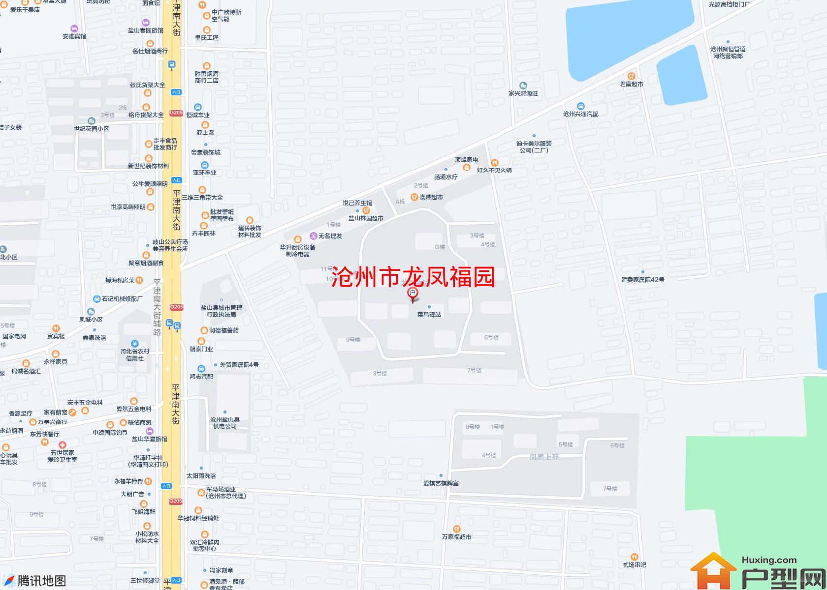 龙凤福园小区 - 户型网
