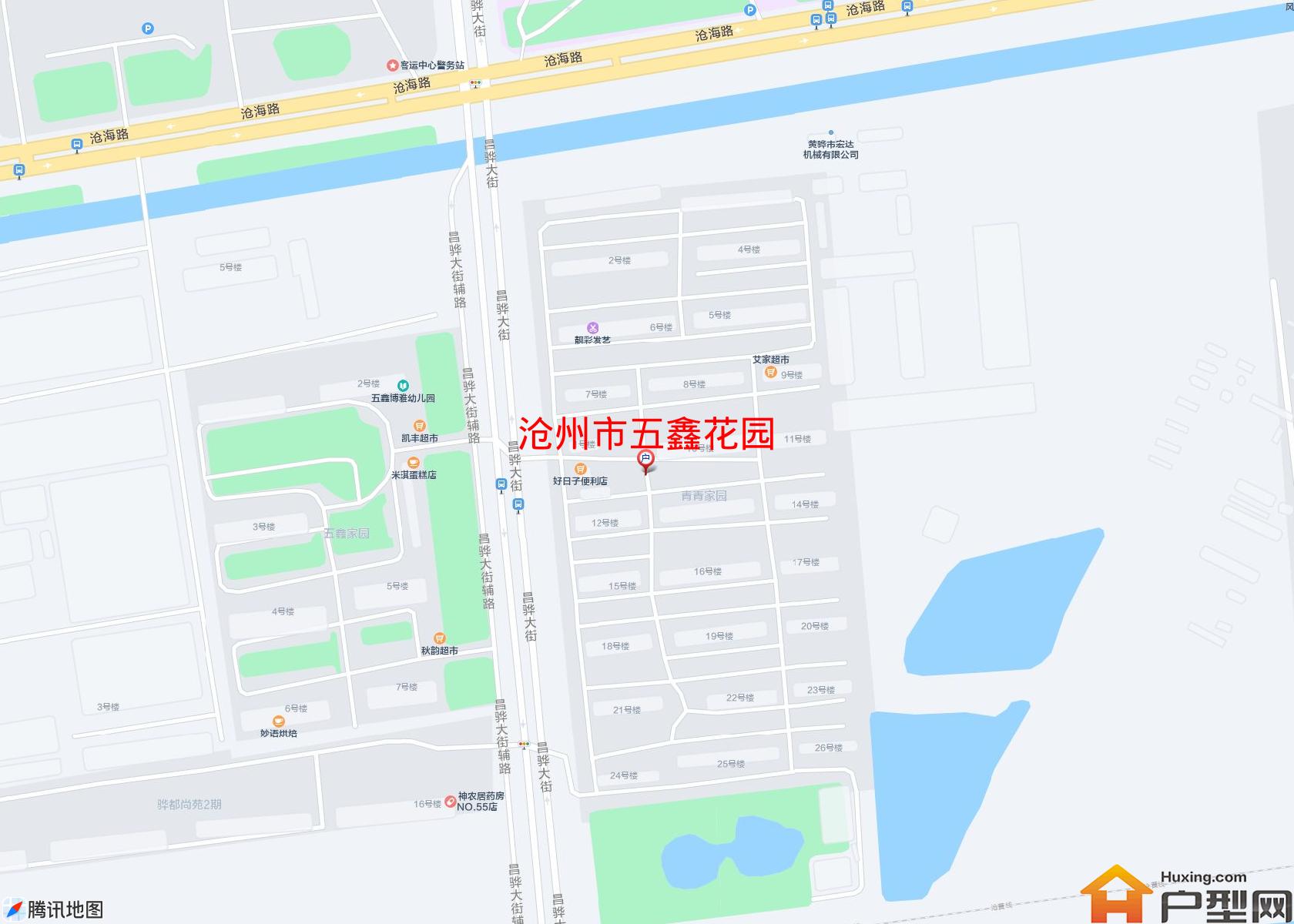 五鑫花园小区 - 户型网
