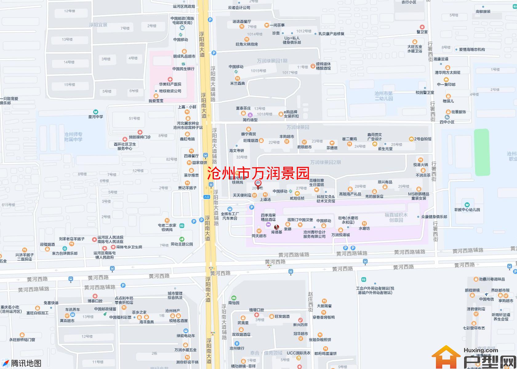 万润景园小区 - 户型网