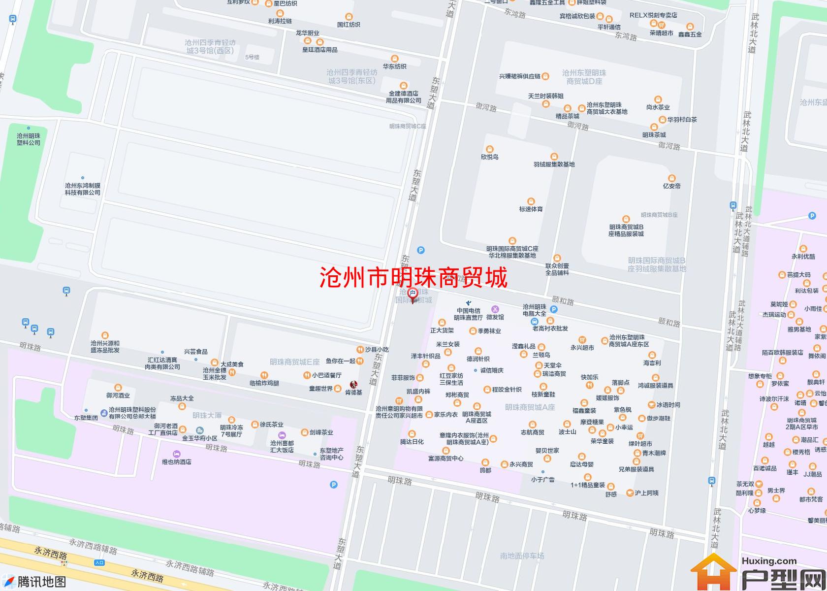 明珠商贸城小区 - 户型网