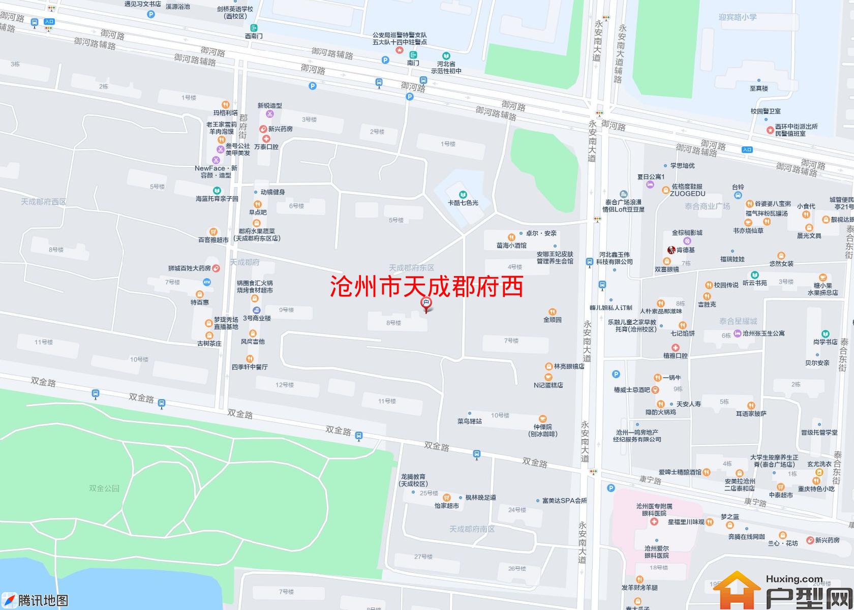 天成郡府西小区 - 户型网