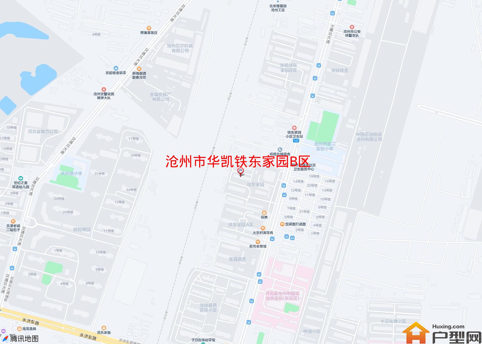 华凯铁东家园B区小区 - 户型网