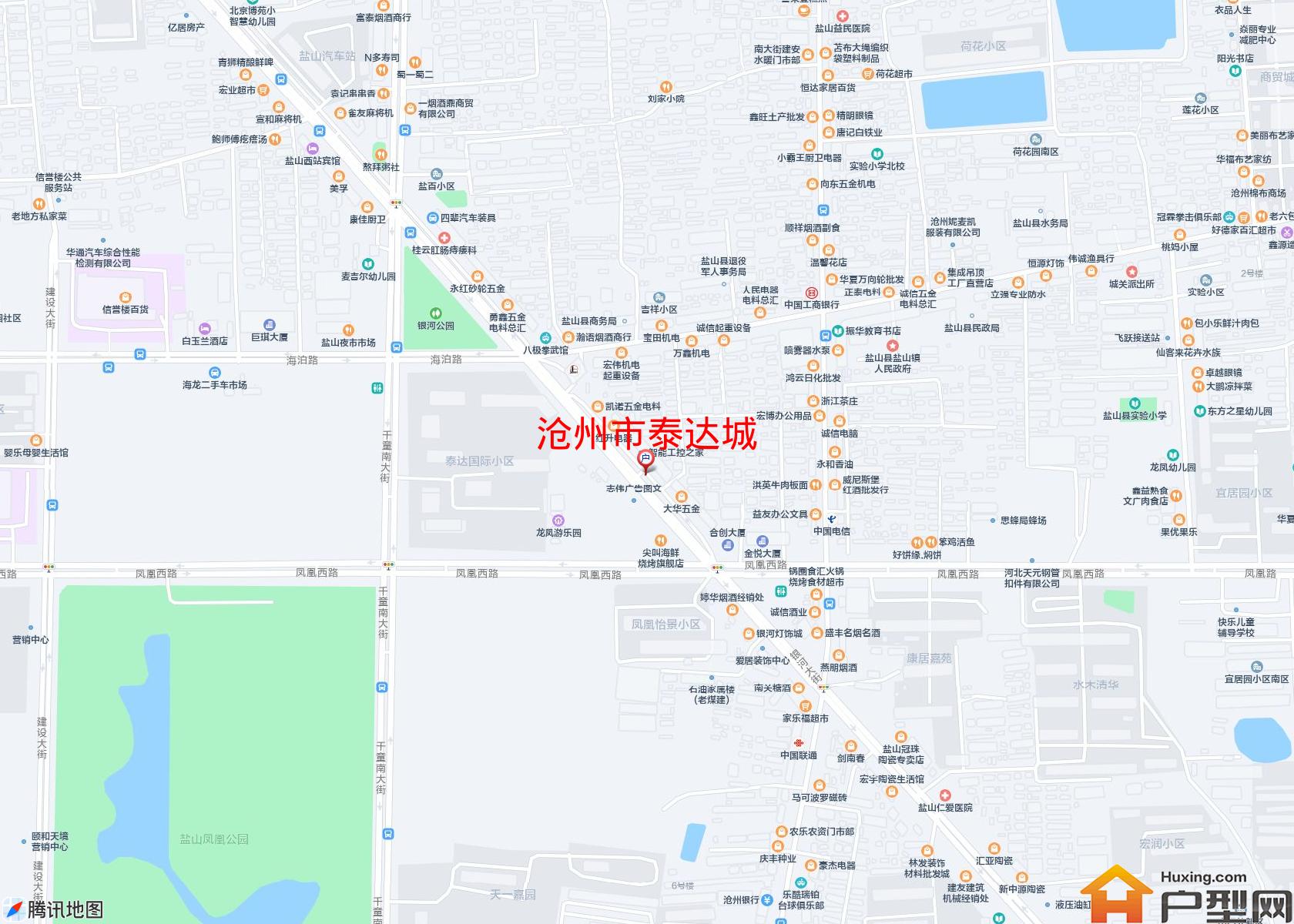 泰达城小区 - 户型网